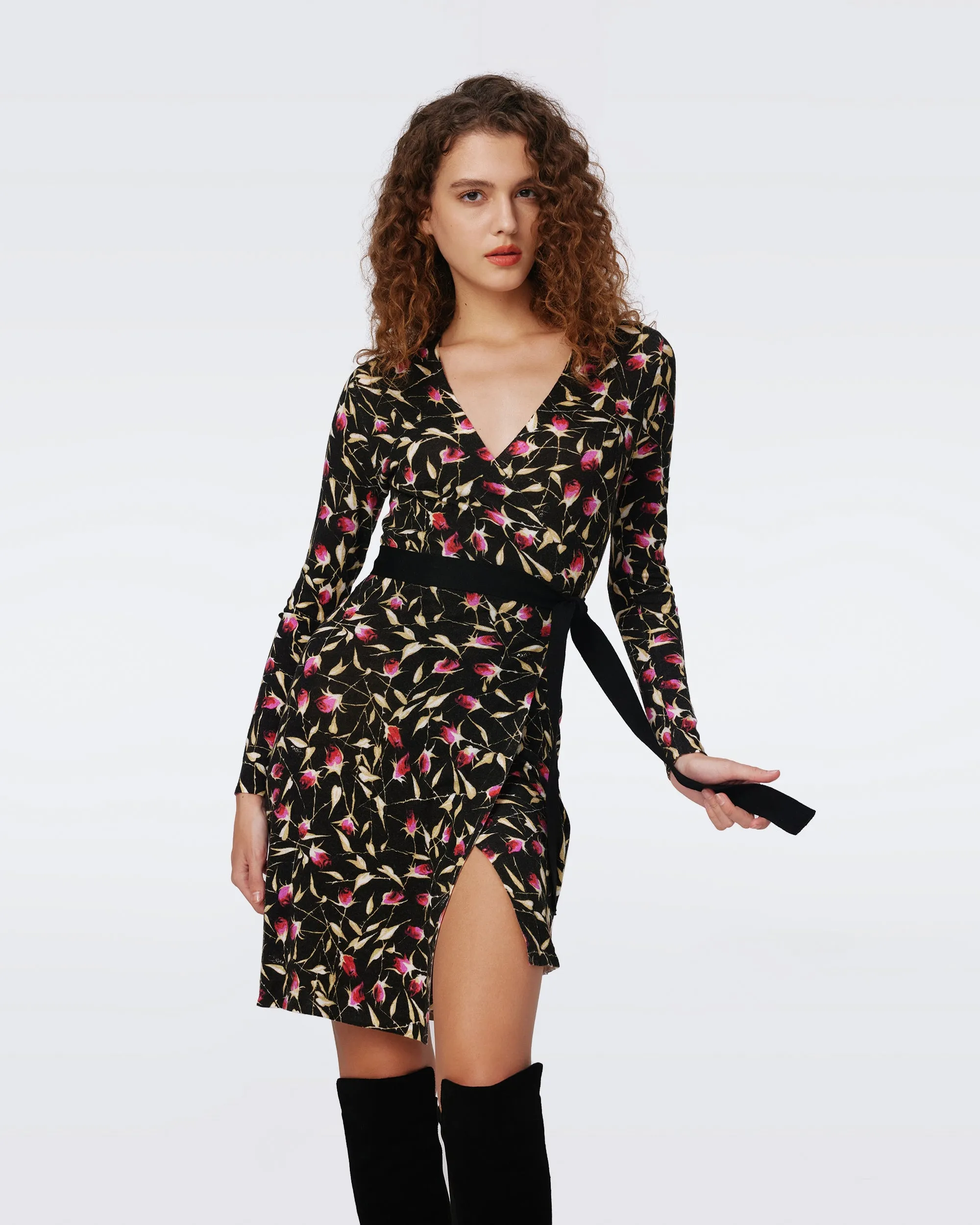 Luella Wool Wrap Dress sold by Diane Von Furstenberg product image thumbnail 5