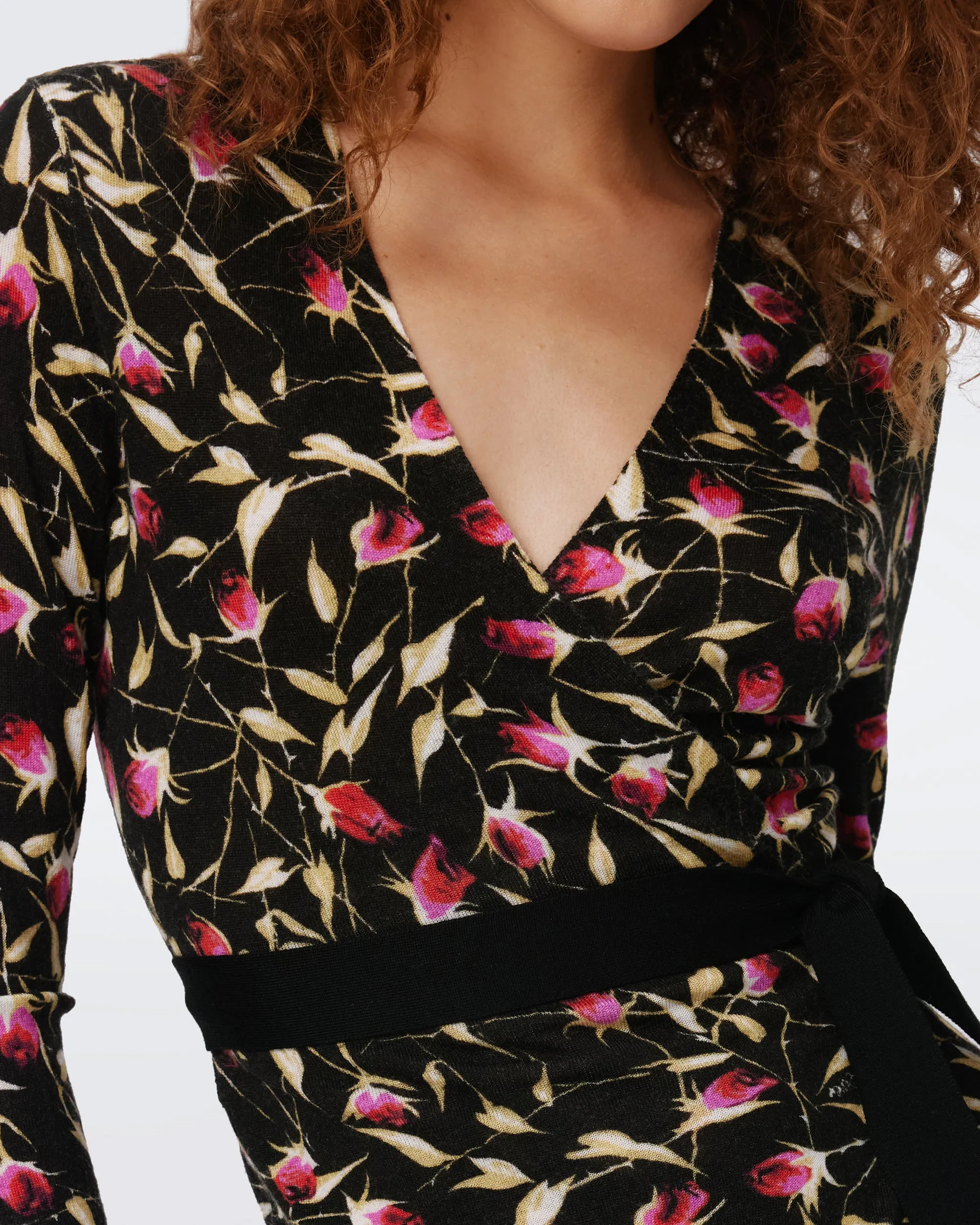 Luella Wool Wrap Dress sold by Diane Von Furstenberg product image thumbnail 2