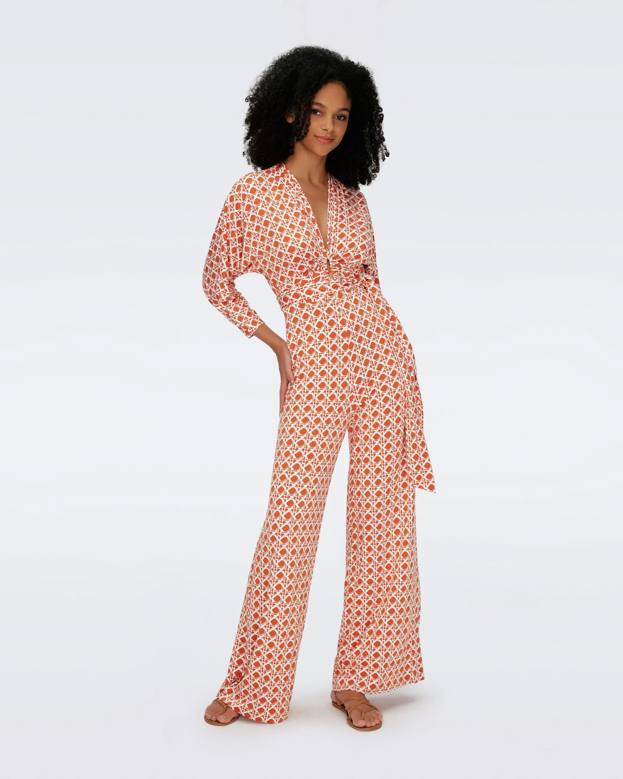 Aurelia Jumpsuit sold by Diane Von Furstenberg product image thumbnail 5