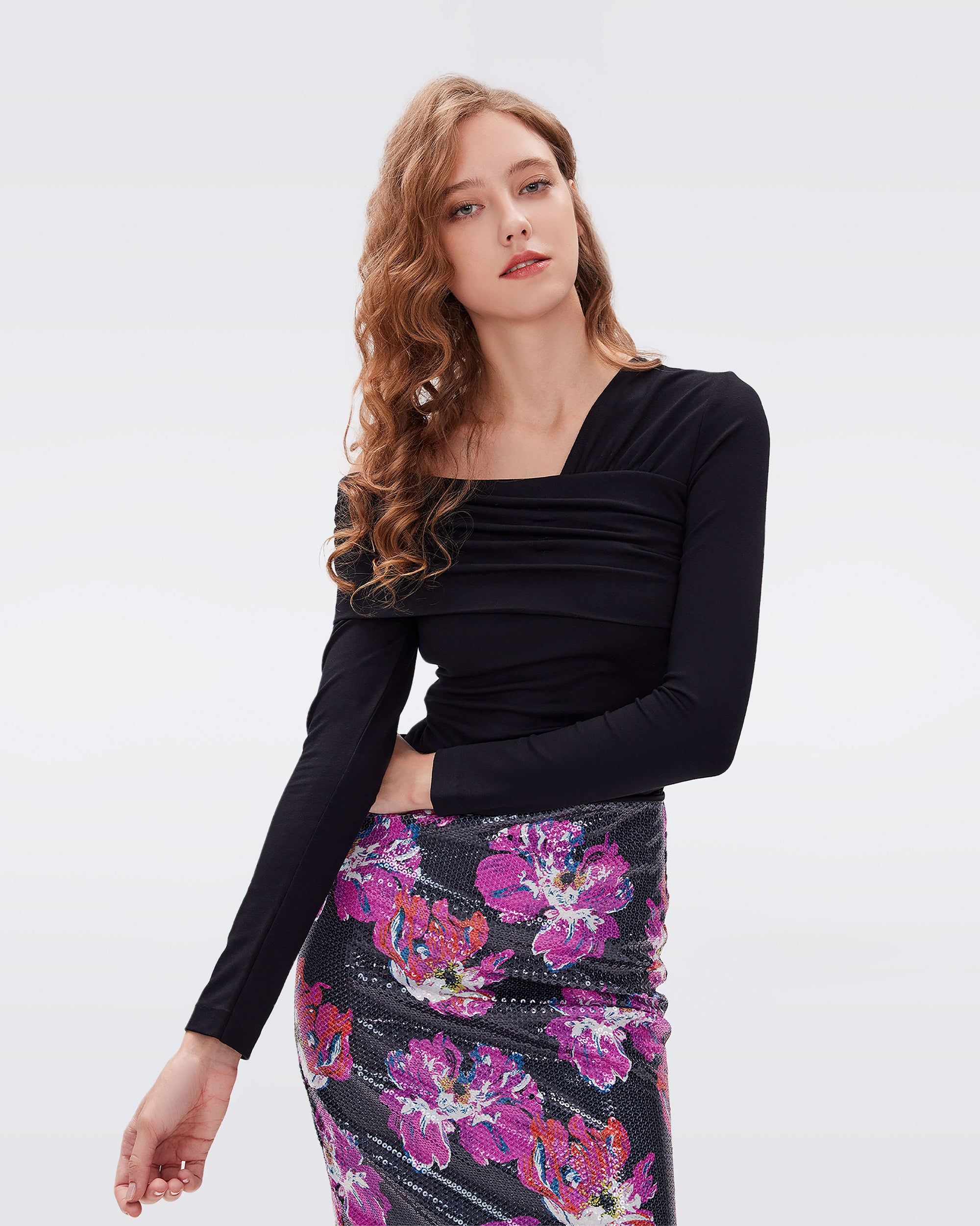 Dolores Top sold by Diane Von Furstenberg product image thumbnail 5