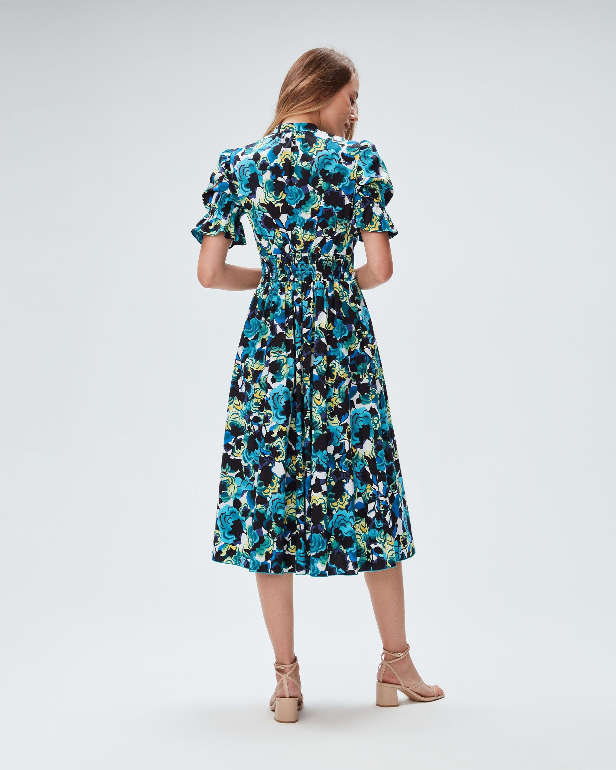 Erica Cotton Midi Dress sold by Diane Von Furstenberg product image thumbnail 3