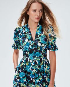 Erica Cotton Midi Dress sold by Diane Von Furstenberg