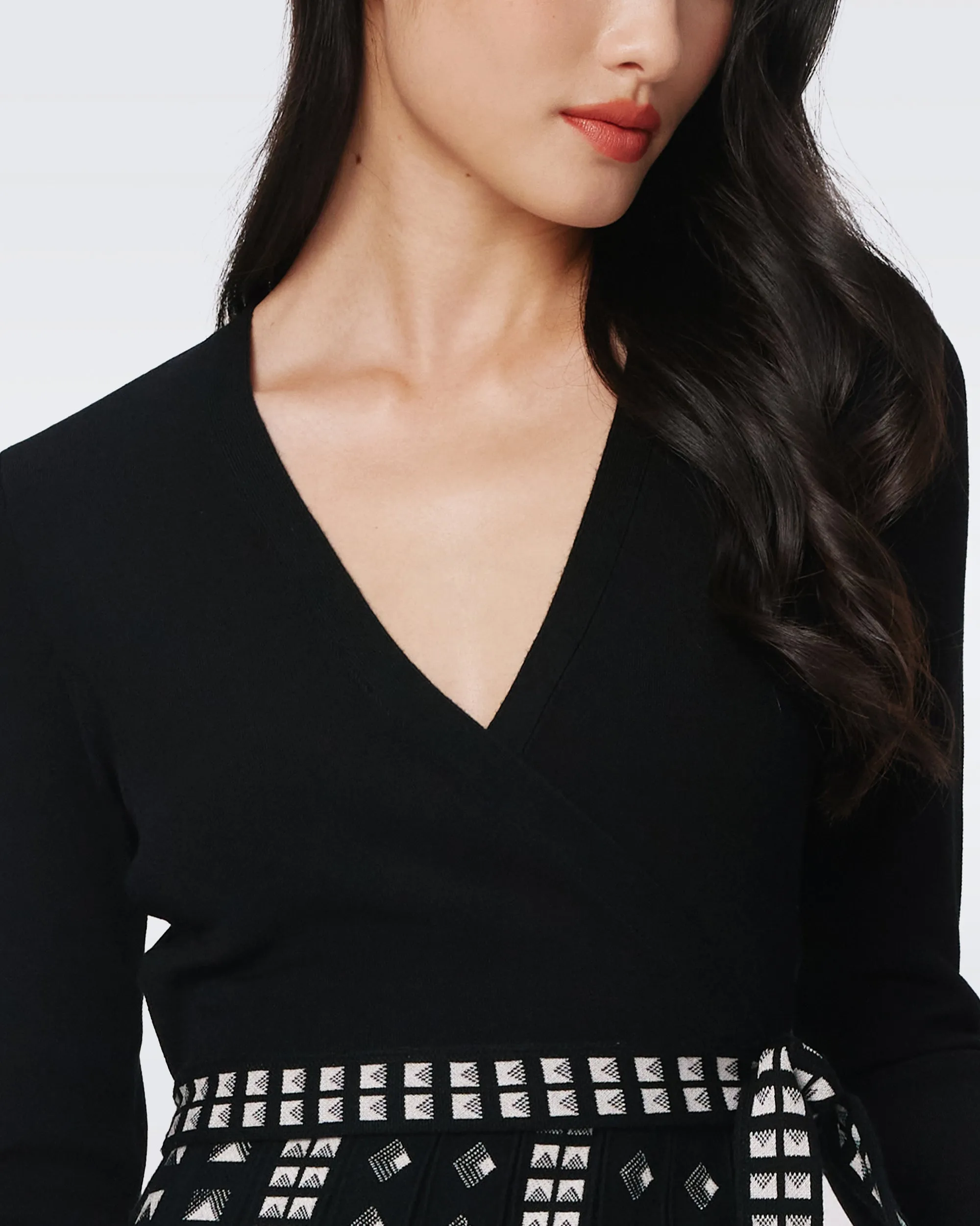 Chelsea Knit Jacquard Dress sold by Diane Von Furstenberg product image thumbnail 2