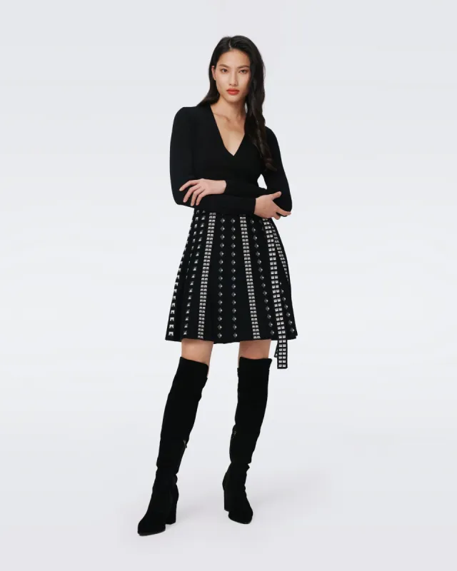 Chelsea Knit Jacquard Dress sold by Diane Von Furstenberg