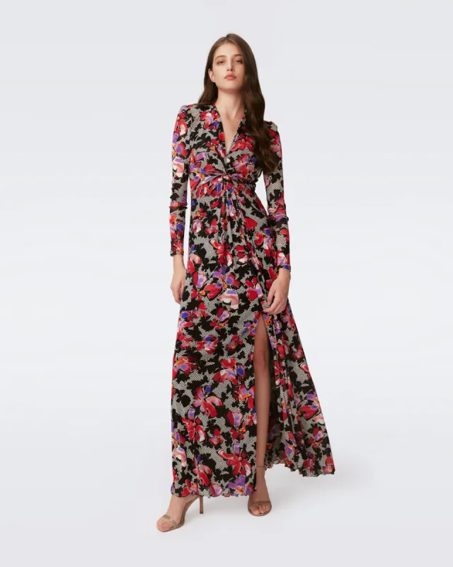 Kassia Mesh Dress sold by Diane Von Furstenberg