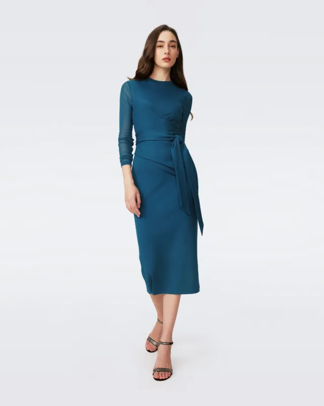 Finan Faux Wrap Dress sold by Diane Von Furstenberg