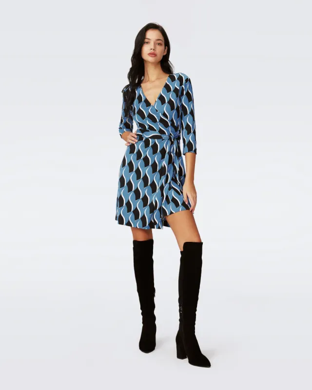 Julian Silk Jersey Wrap Dress sold by Diane Von Furstenberg