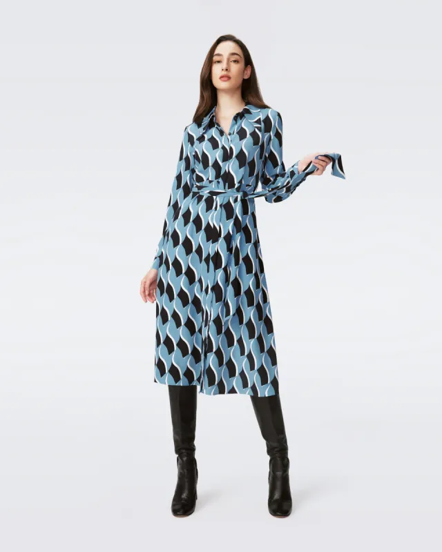 Gizelle Jacquard Dress sold by Diane Von Furstenberg