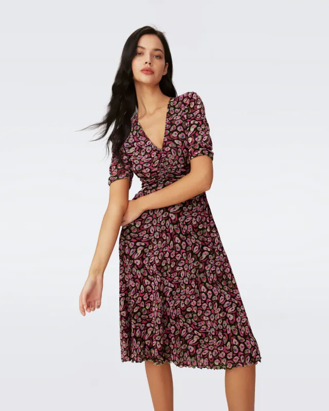 Koren Reversible Mesh Dress sold by Diane Von Furstenberg