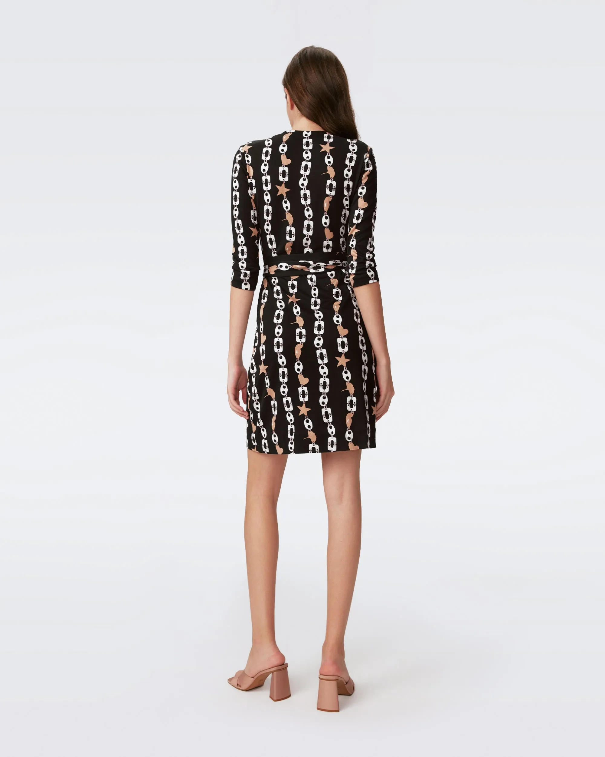 Julian Silk Jersey Wrap Dress sold by Diane Von Furstenberg product image thumbnail 3
