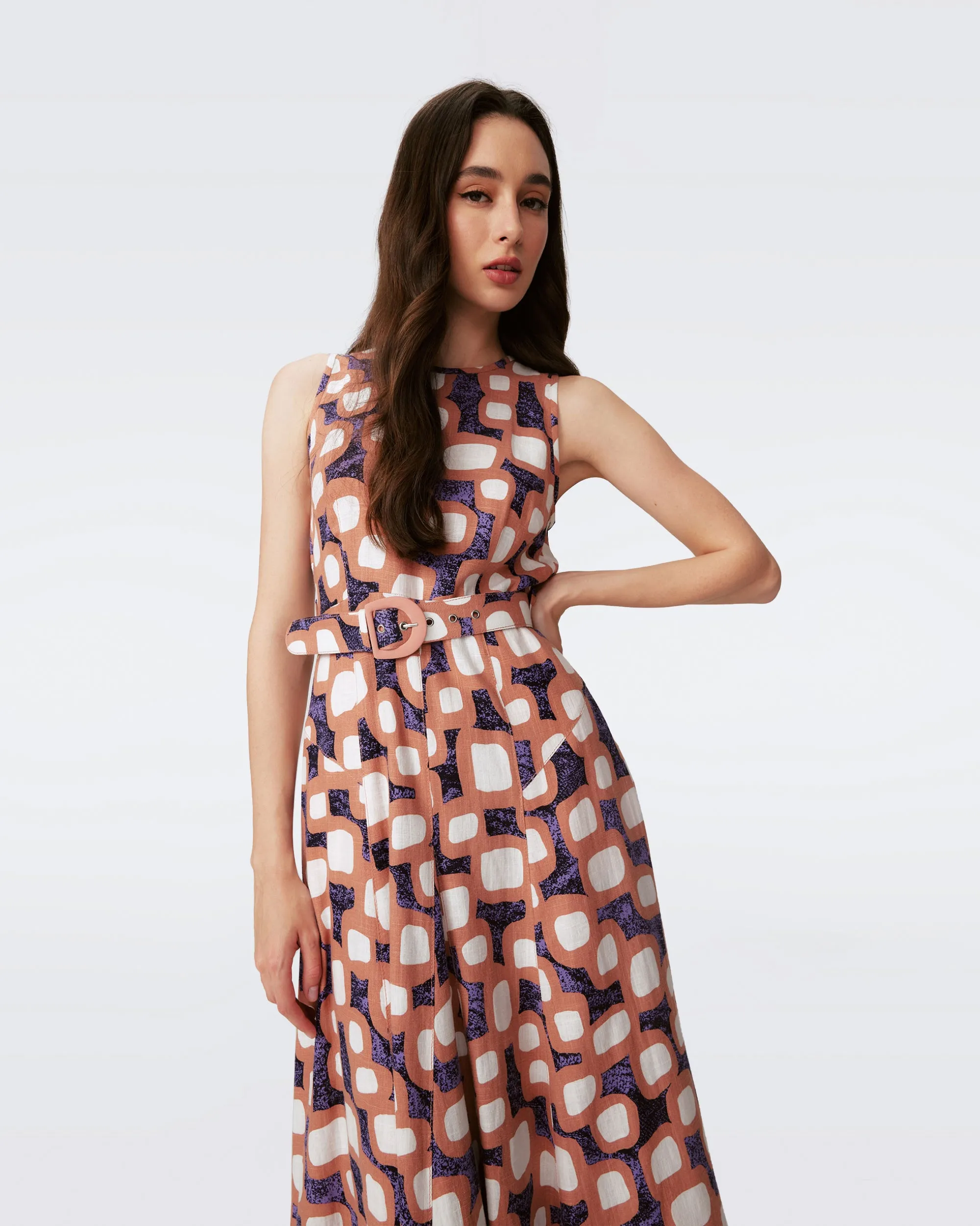 Elliot Midi Dress sold by Diane Von Furstenberg product image thumbnail 2
