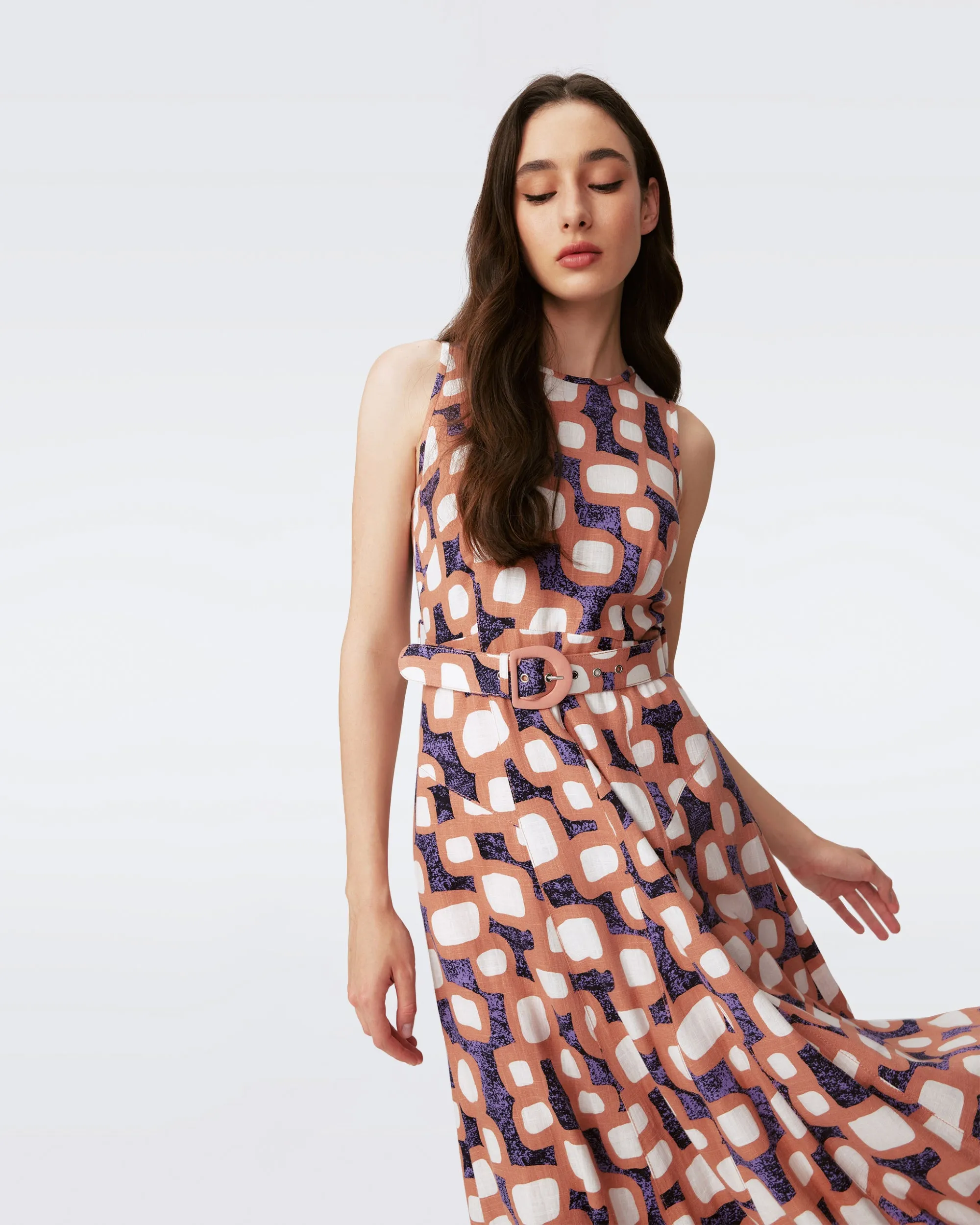 Elliot Midi Dress sold by Diane Von Furstenberg product image thumbnail 5