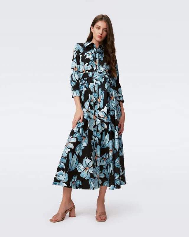 Blaine Cotton Poplin Dress sold by Diane Von Furstenberg