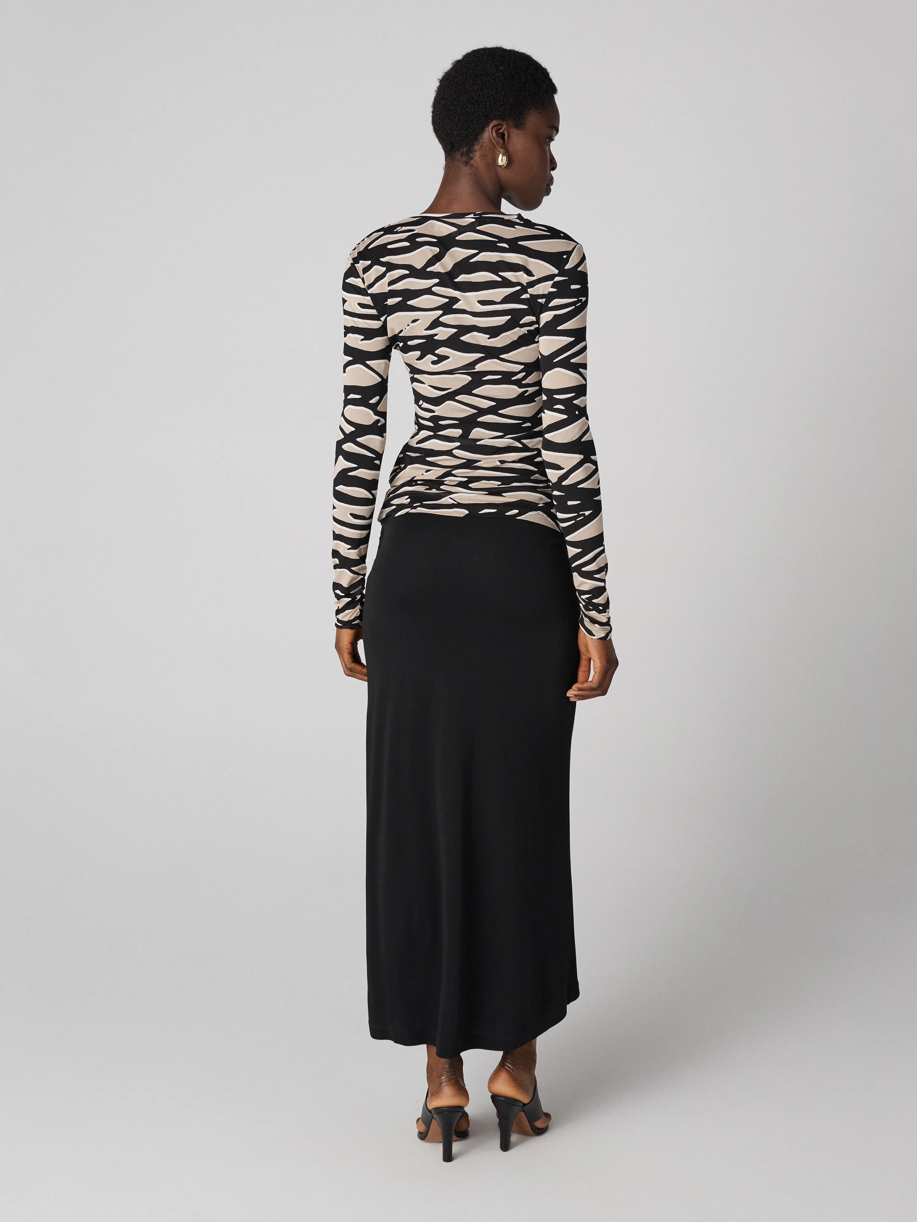 Perfect Long Sleeve Top sold by Diane Von Furstenberg product image thumbnail 3