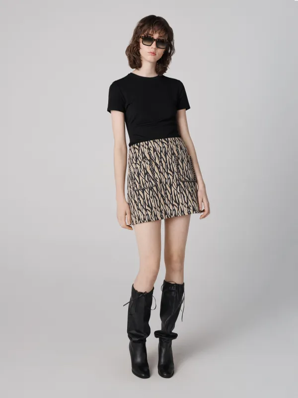 Melina Mini Skirt sold by Diane Von Furstenberg