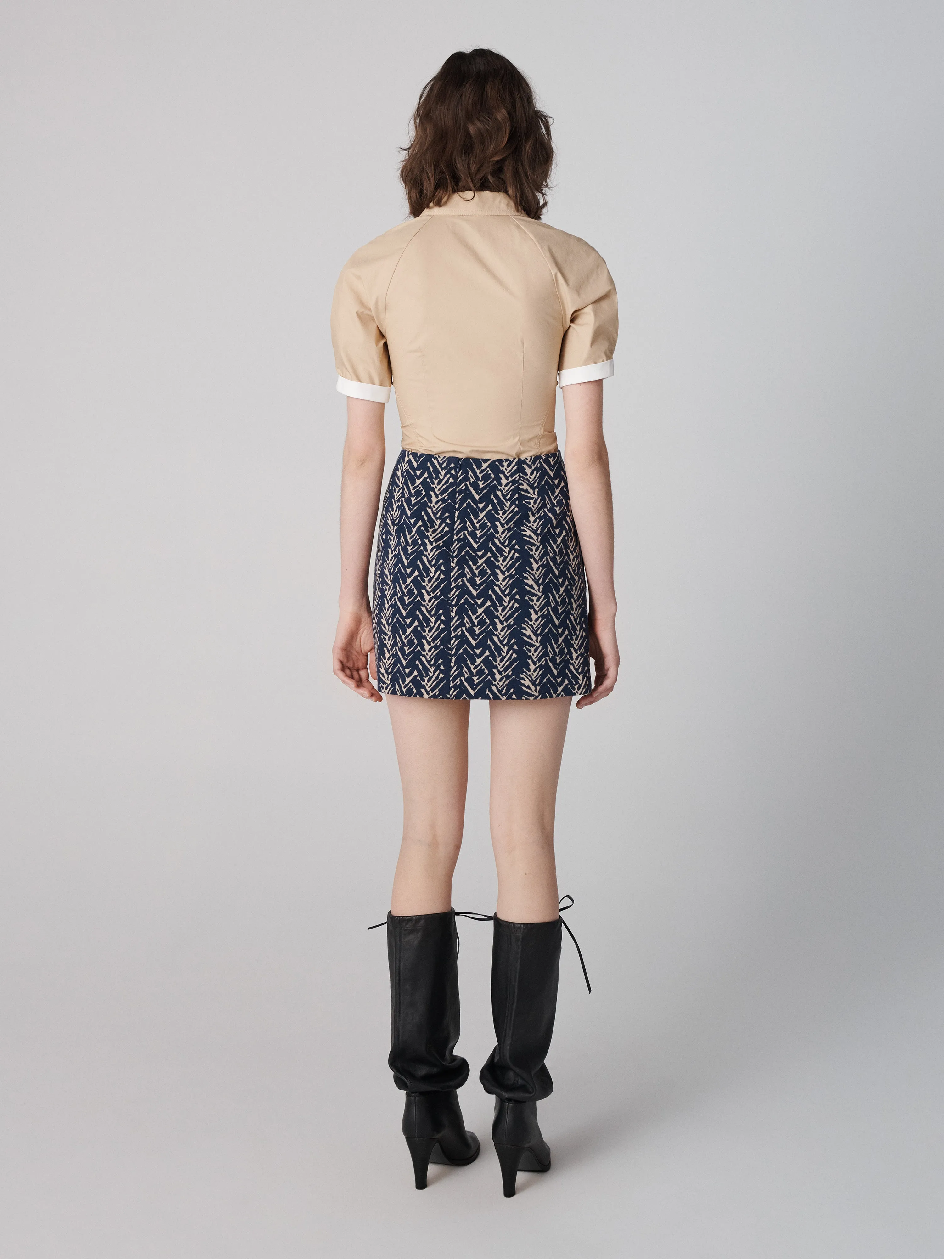 Melina Mini Skirt sold by Diane Von Furstenberg product image thumbnail 2