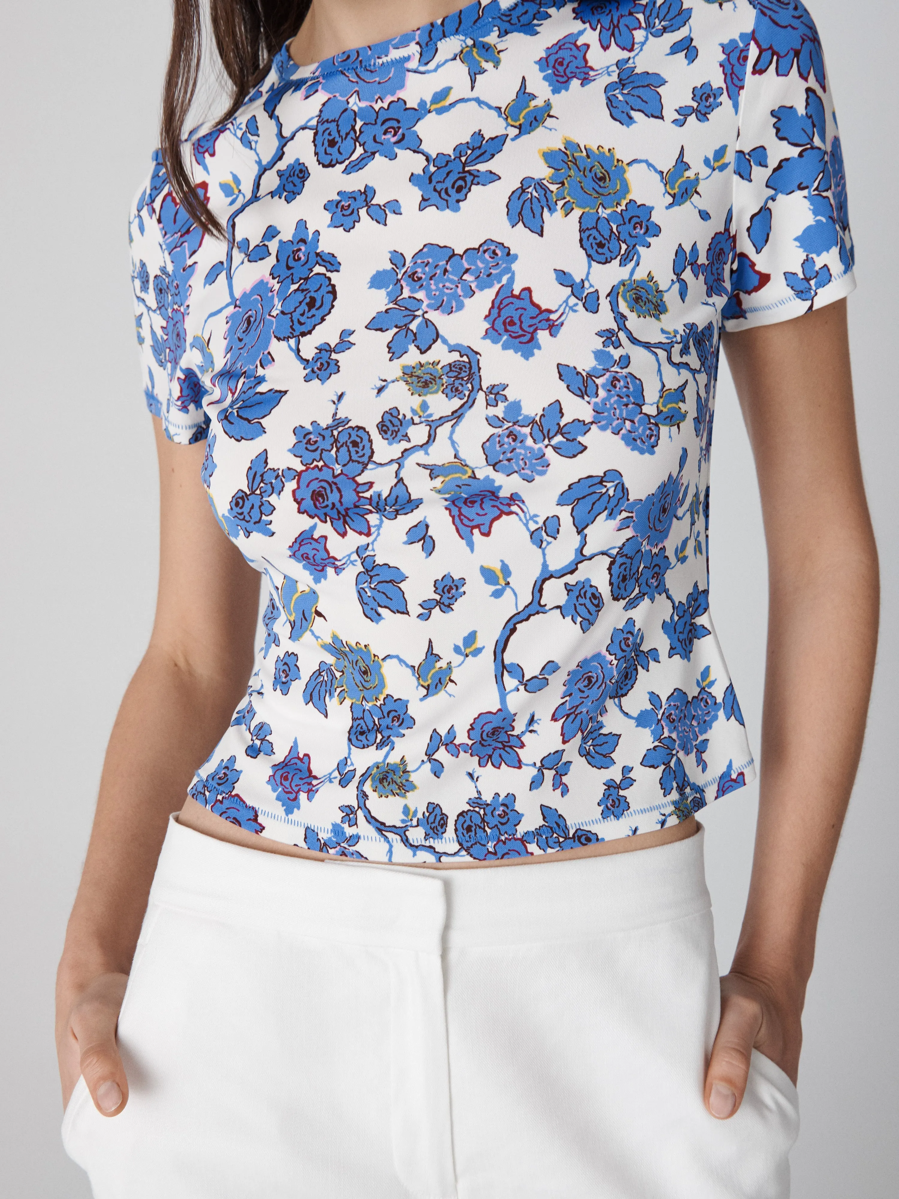 Perfect Short Sleeve Top sold by Diane Von Furstenberg product image thumbnail 2