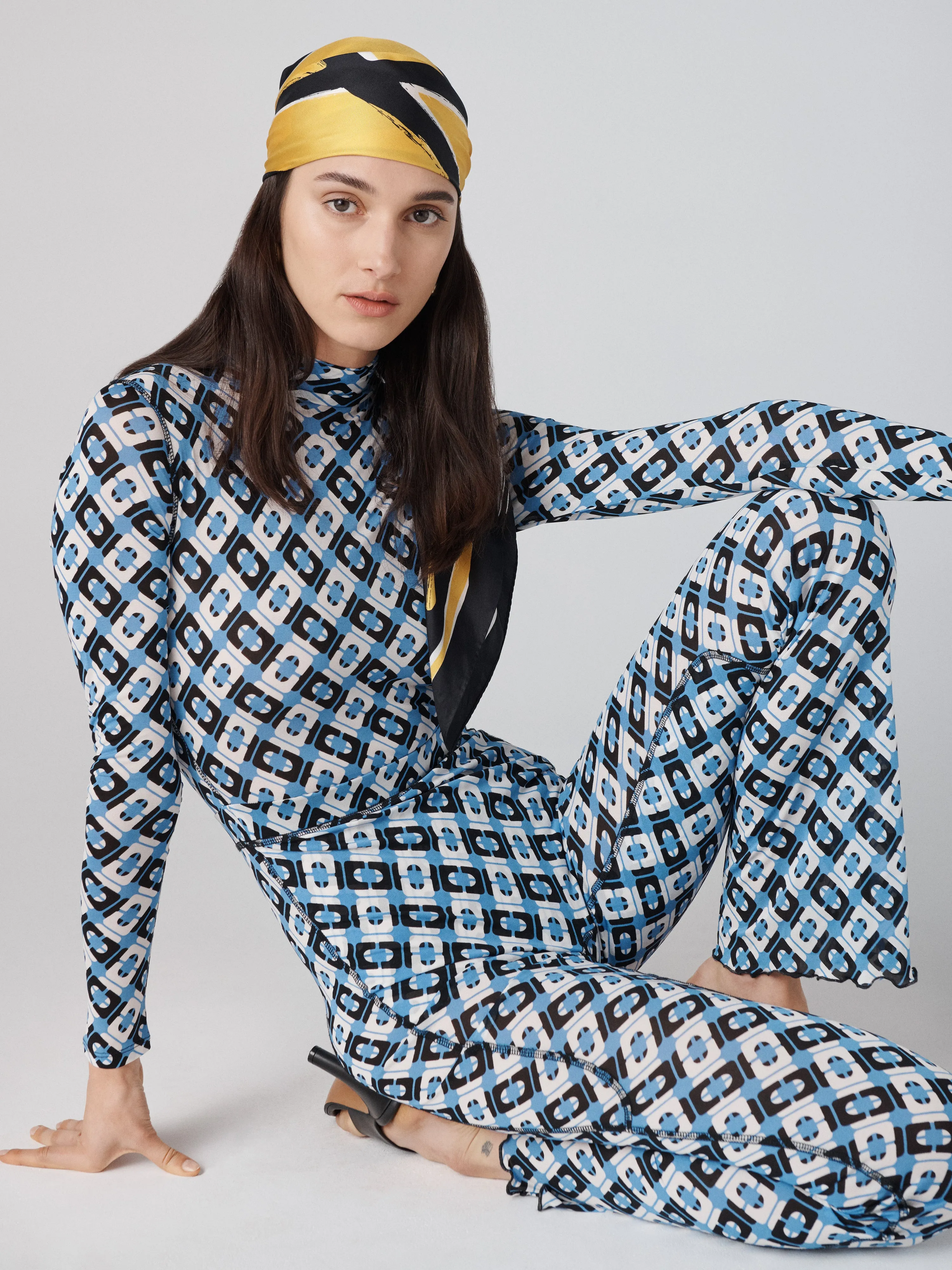 Jordana Catsuit sold by Diane Von Furstenberg product image thumbnail 4