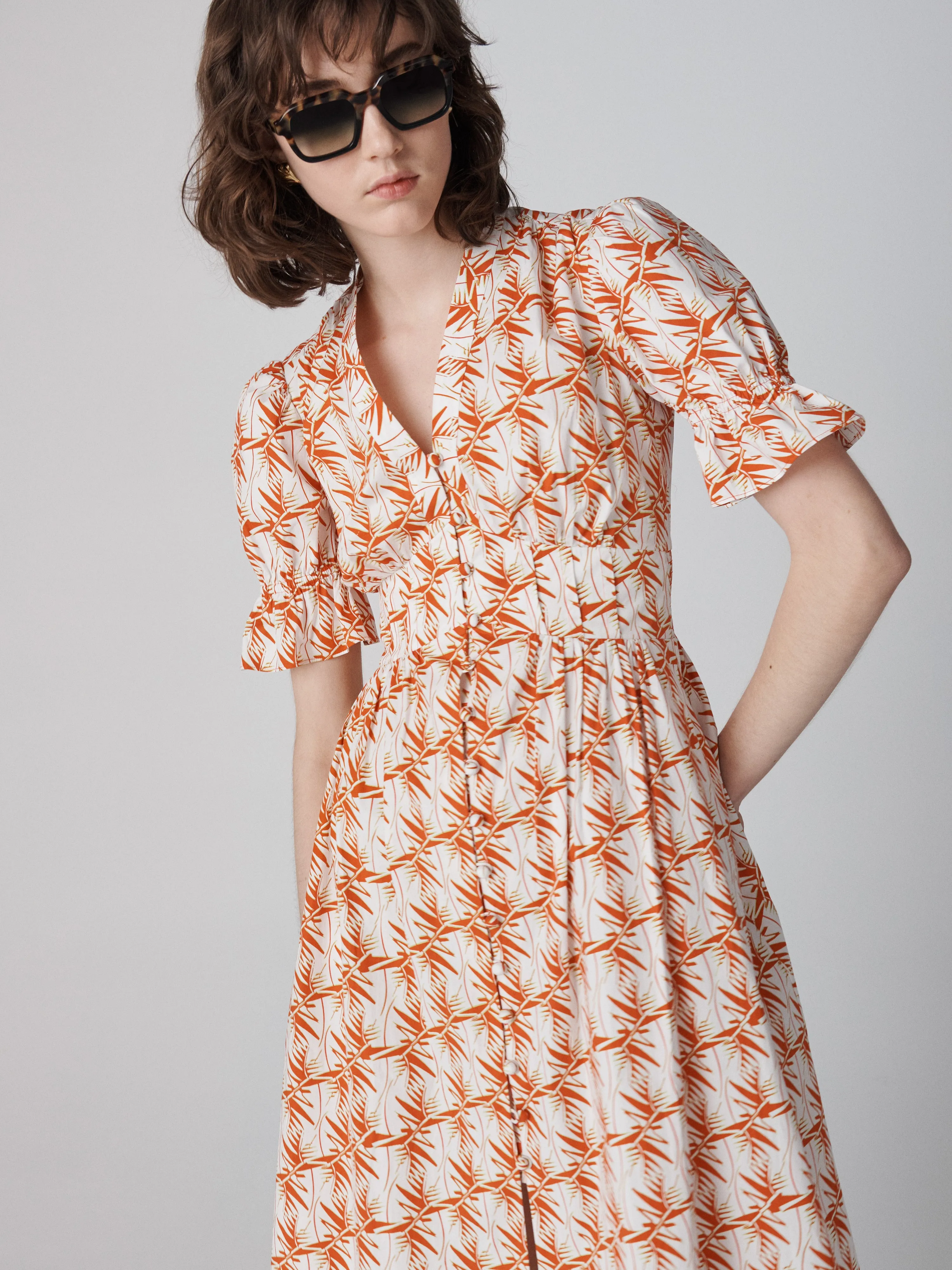 Erica Cotton Dress sold by Diane Von Furstenberg product image thumbnail 4