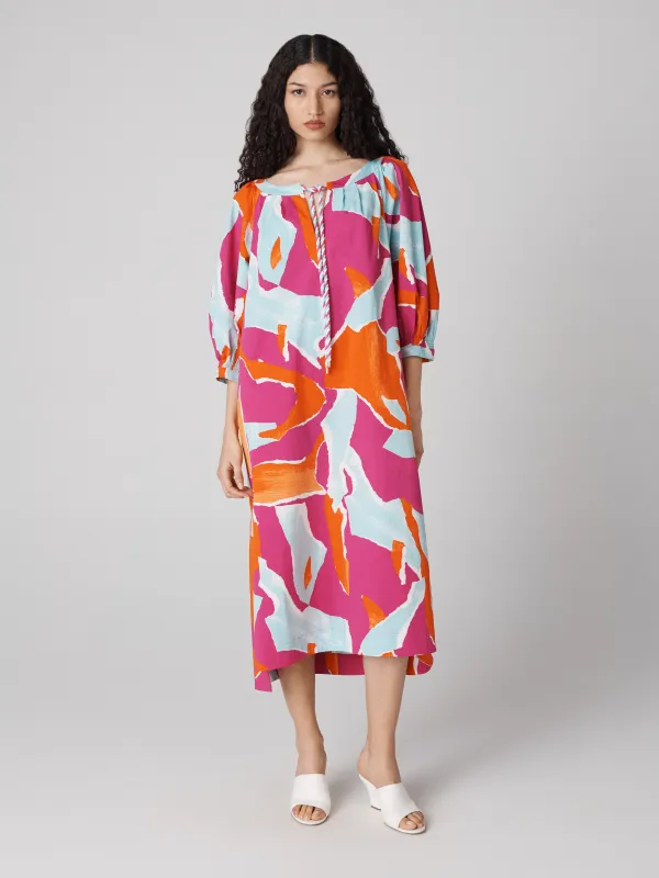 Rhodes Cotton Dress sold by Diane Von Furstenberg