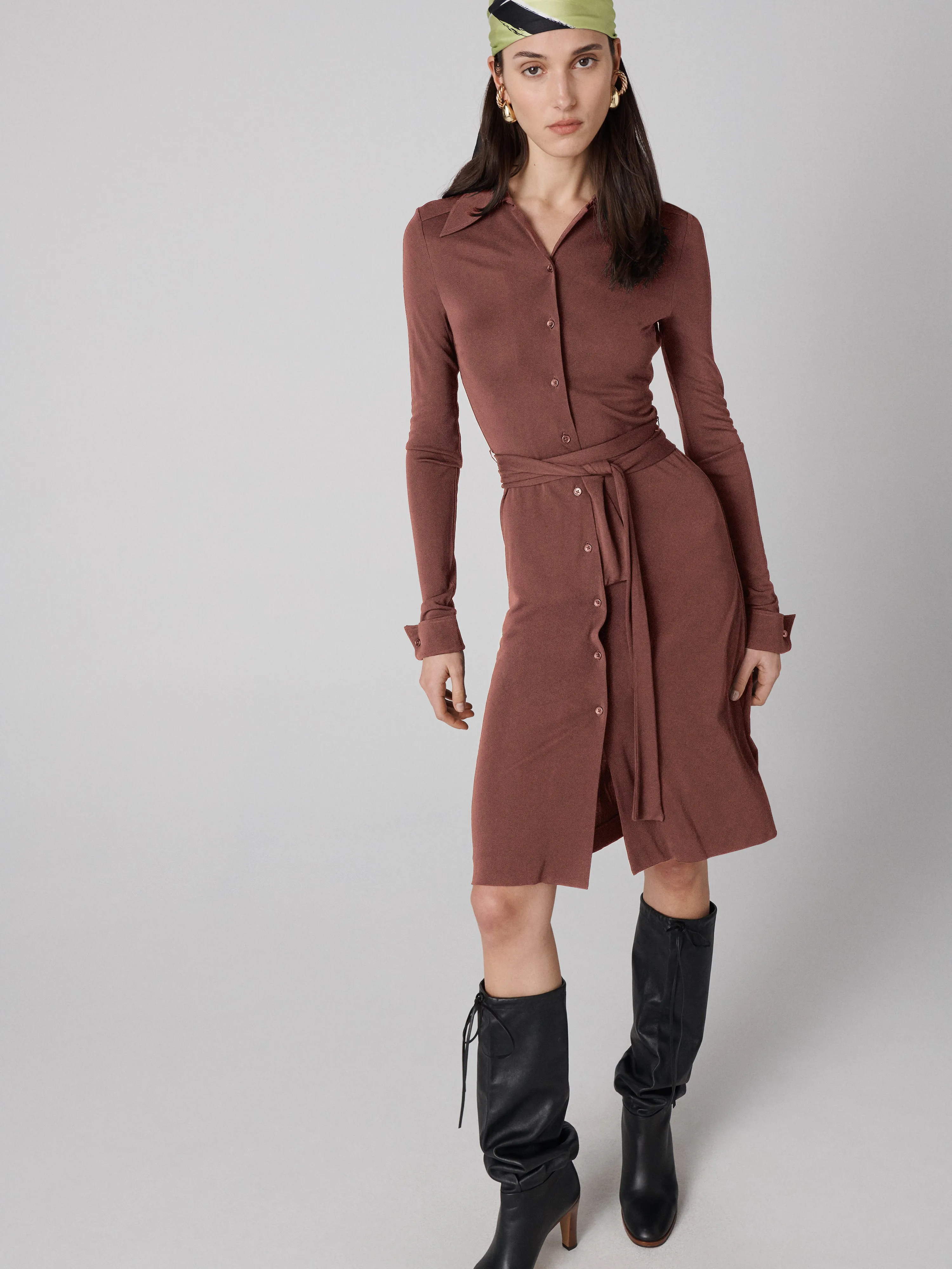 Diane Shirt Dress sold by Diane Von Furstenberg product image thumbnail 4