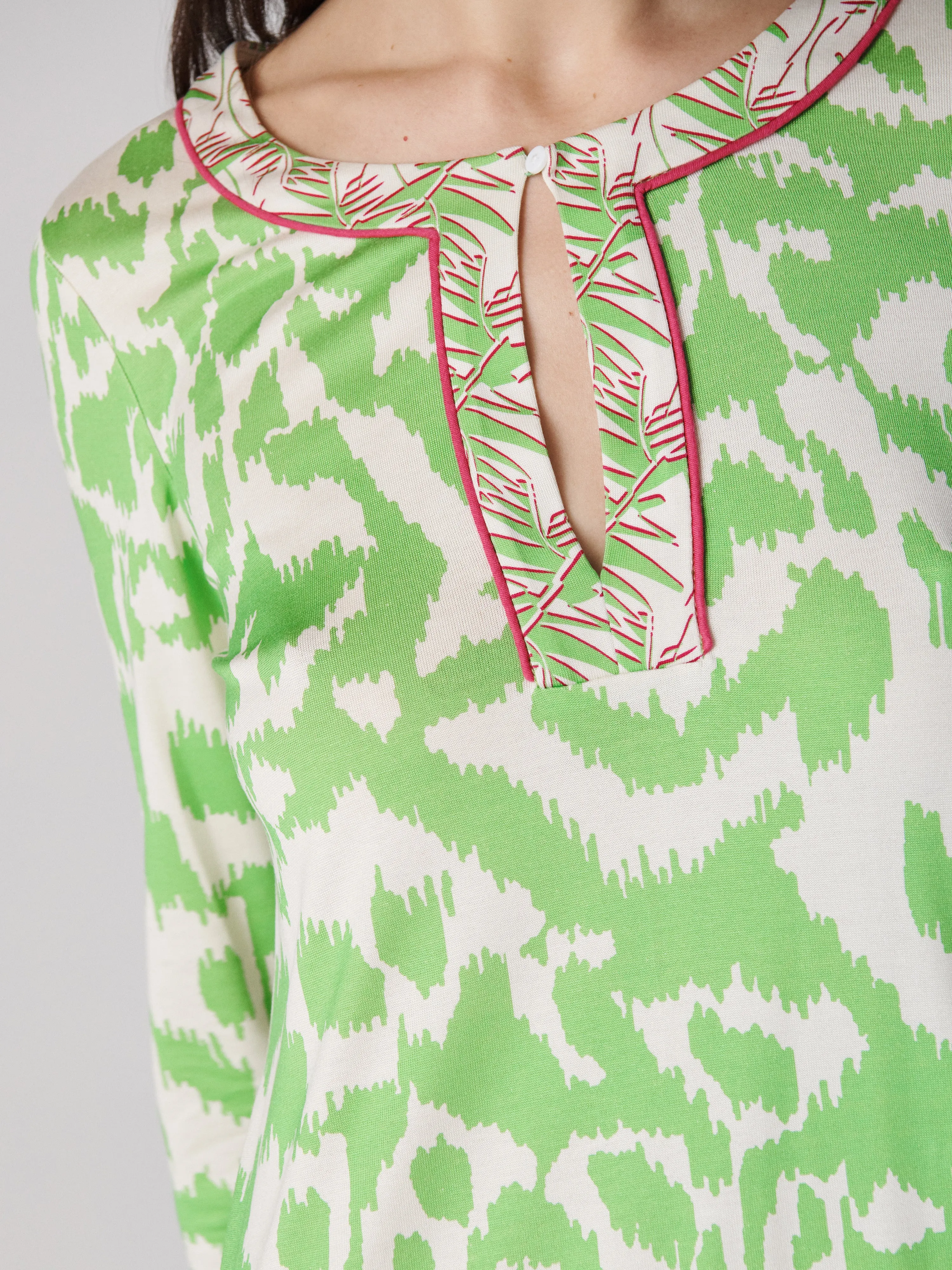 Reina Silk Jersey Dress sold by Diane Von Furstenberg product image thumbnail 2