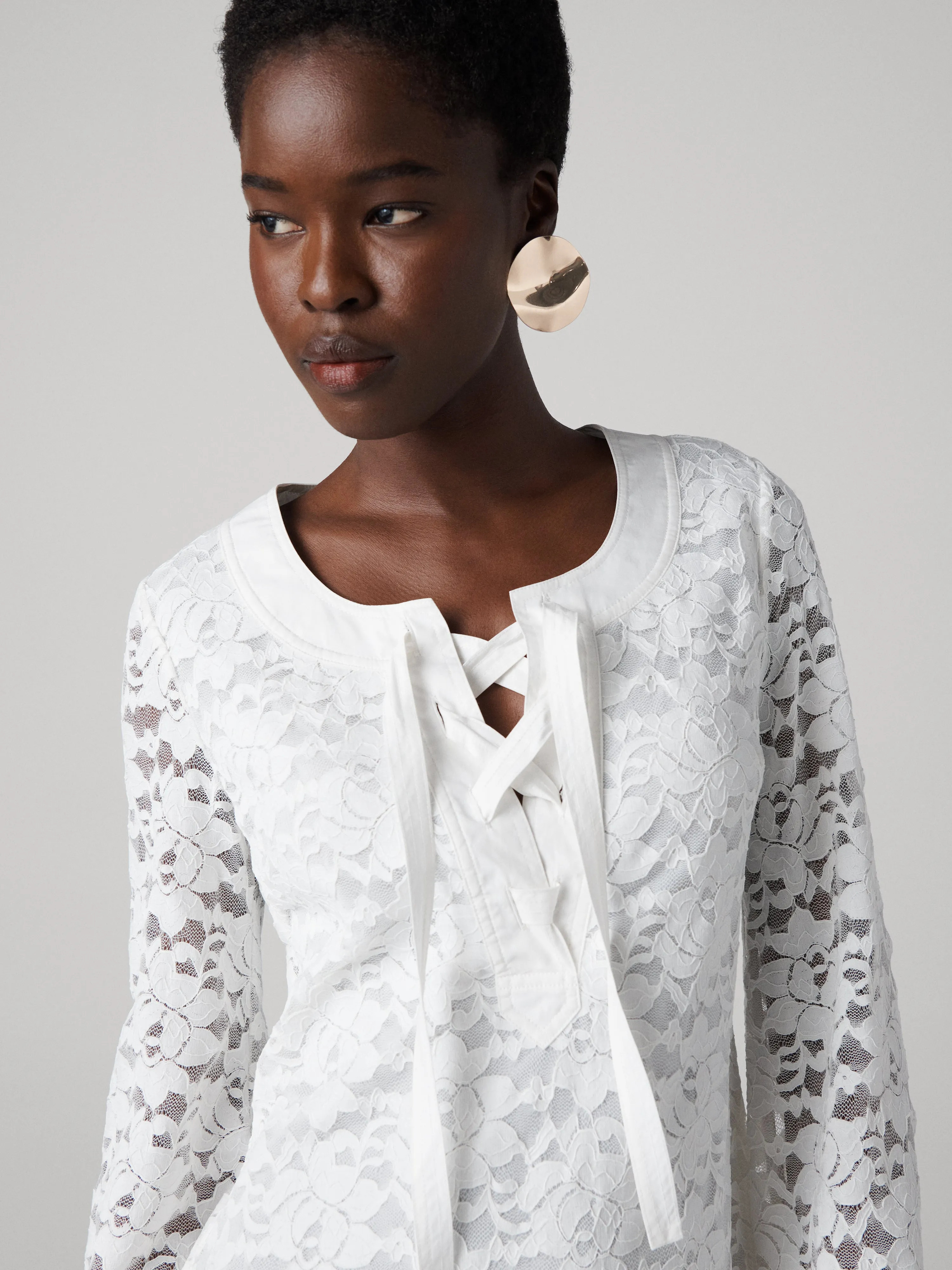 Parker Lace Mini Dress sold by Diane Von Furstenberg product image thumbnail 2