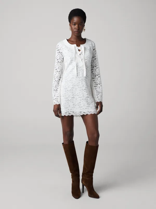 Parker Lace Mini Dress sold by Diane Von Furstenberg