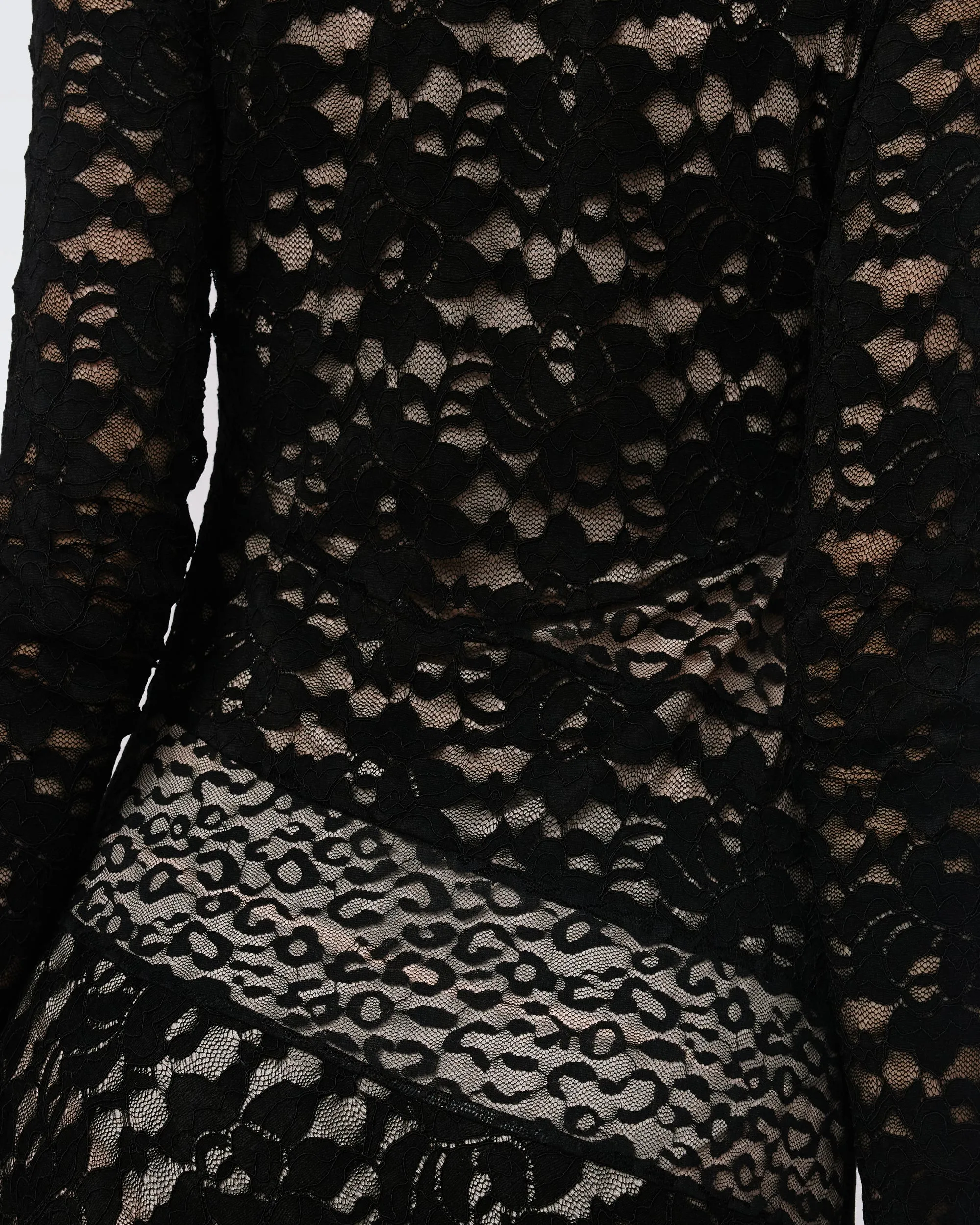 DVF PARK DRESS in BLACK sold by Diane Von Furstenberg product image thumbnail 4