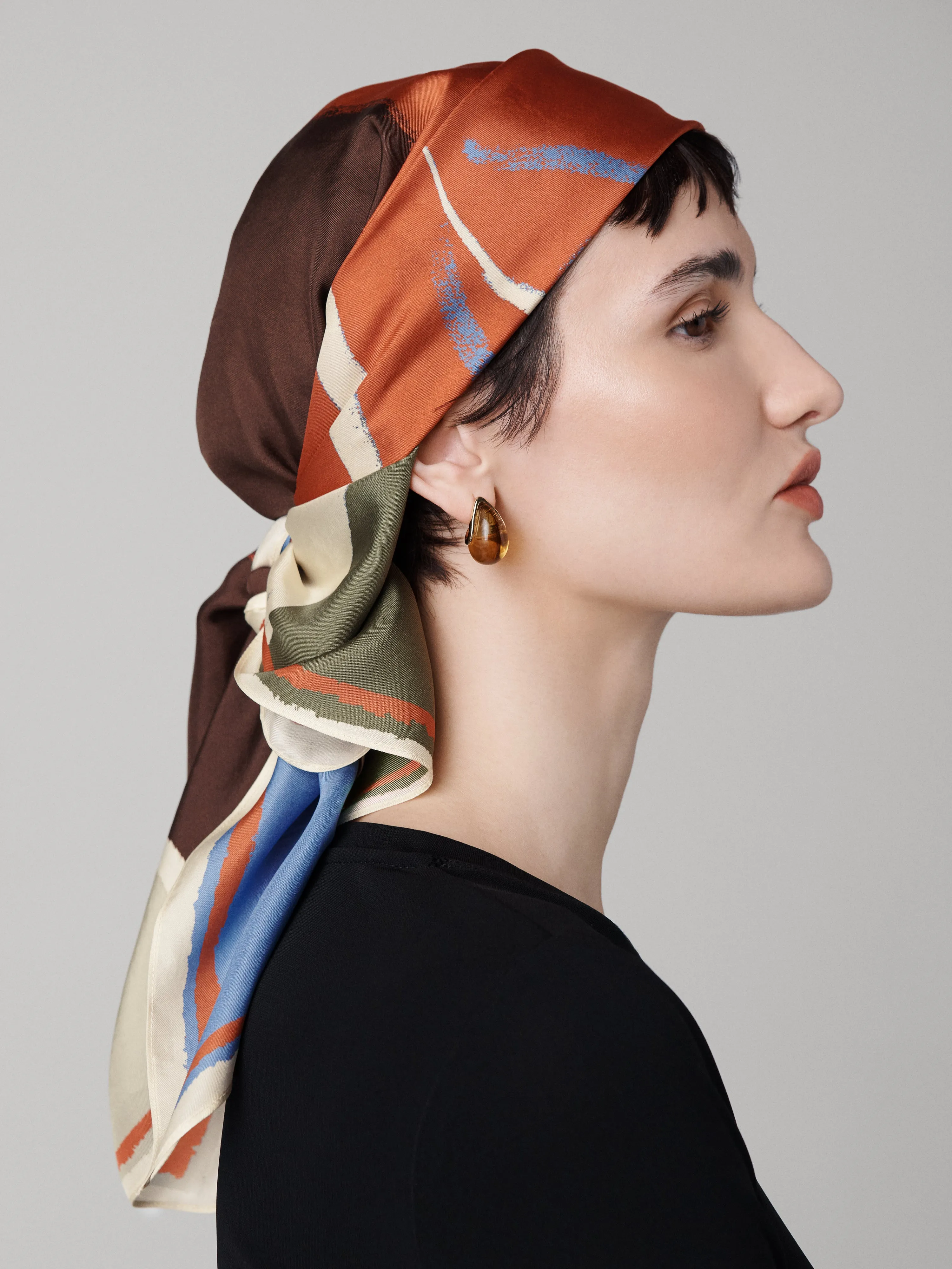 Flag Silk Scarf sold by Diane Von Furstenberg product image thumbnail 5