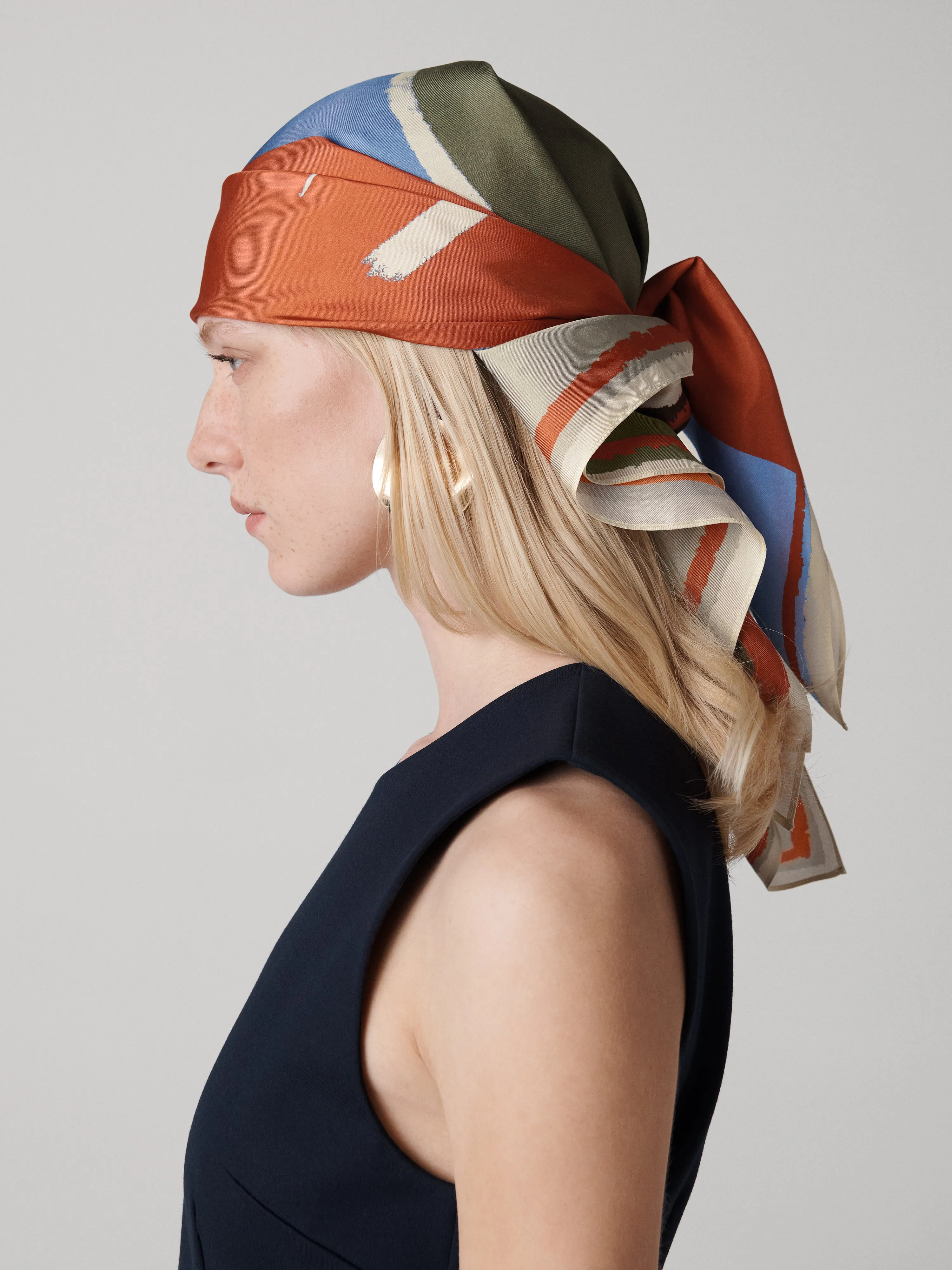 Flag Silk Scarf sold by Diane Von Furstenberg product image thumbnail 2