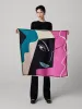 Flag Silk Scarf sold by Diane Von Furstenberg