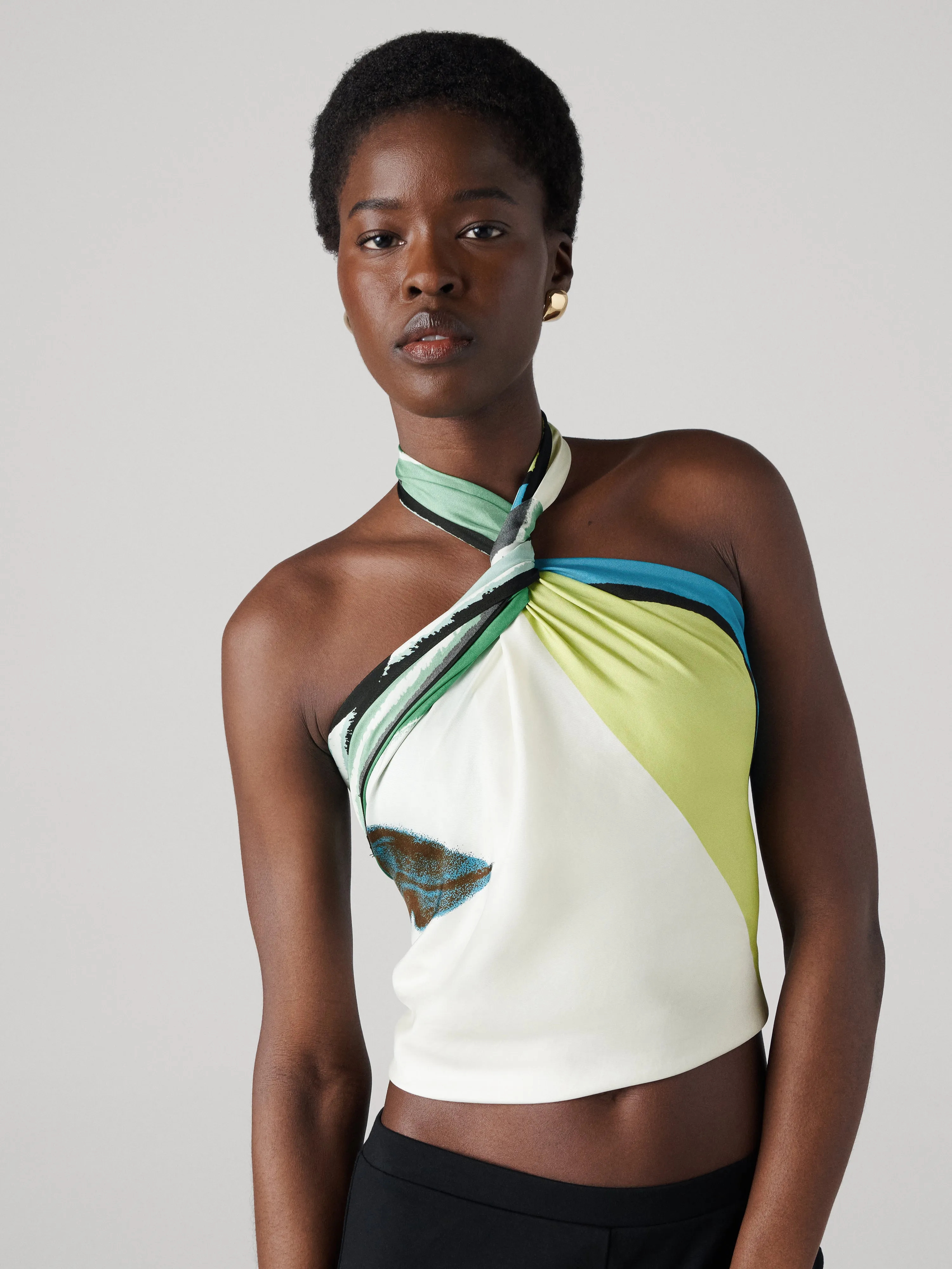 Flag Silk Scarf sold by Diane Von Furstenberg product image thumbnail 2