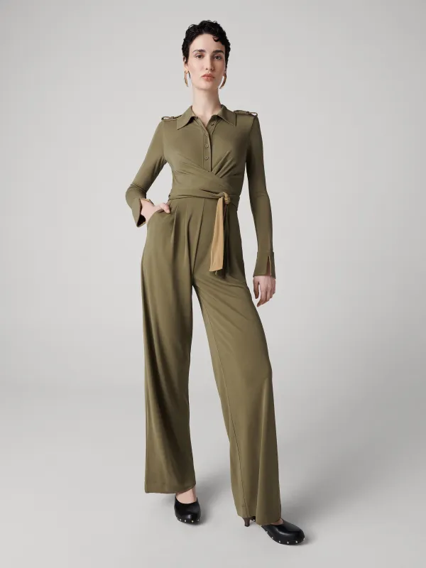 Jackie Jumpsuit sold by Diane Von Furstenberg