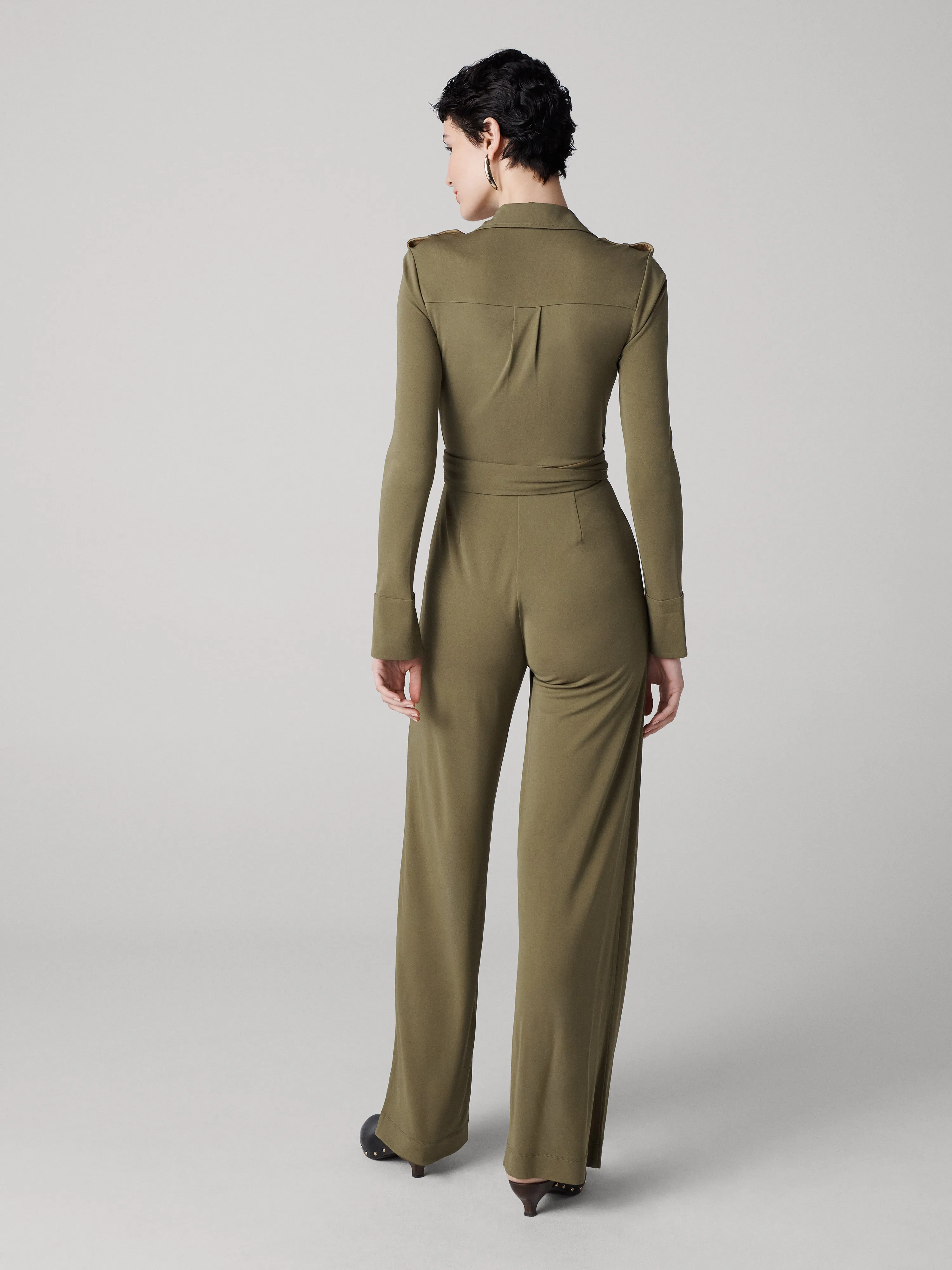 Jackie Jumpsuit sold by Diane Von Furstenberg product image thumbnail 3