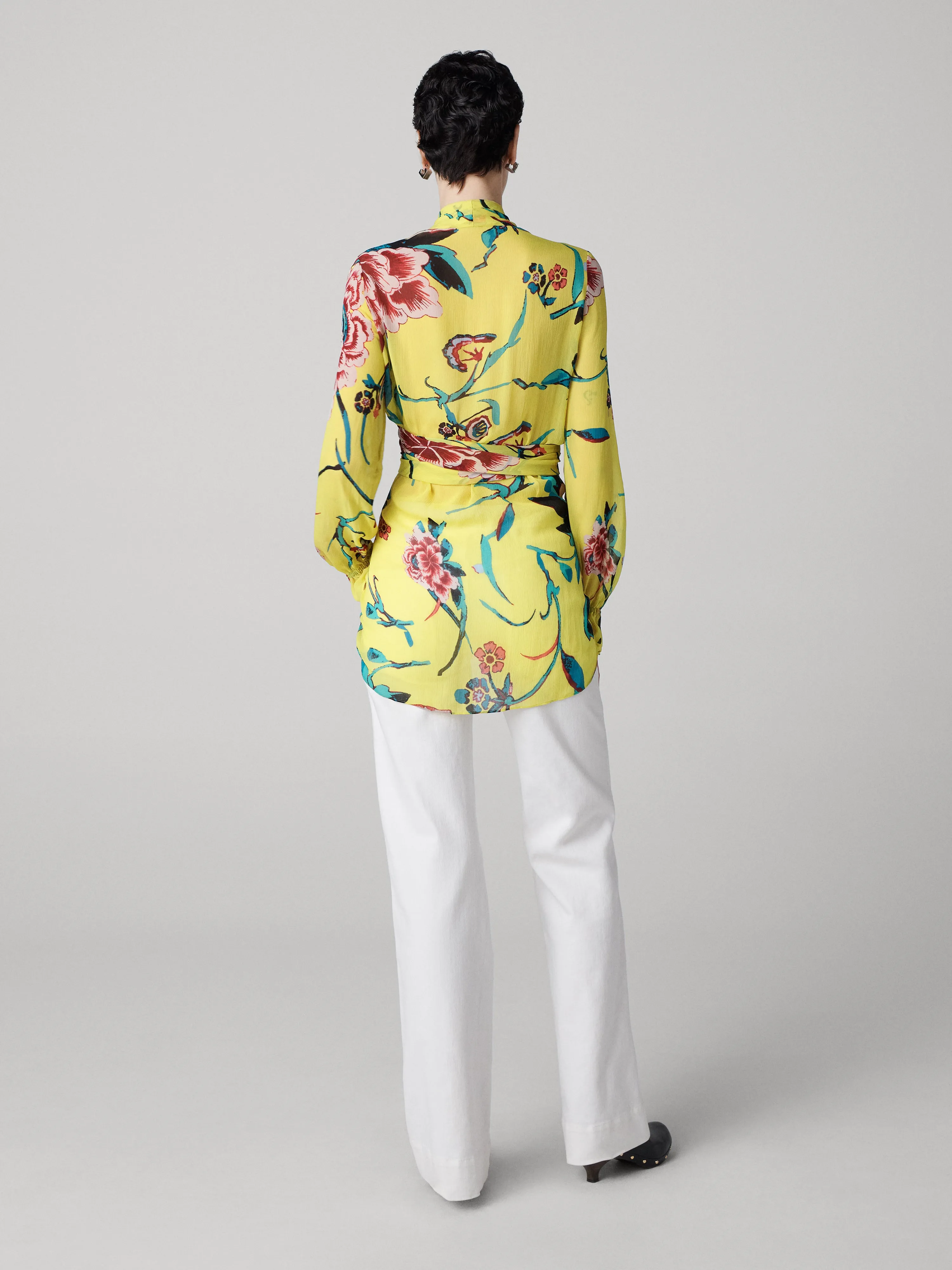 Doris Wrap Top sold by Diane Von Furstenberg product image thumbnail 3