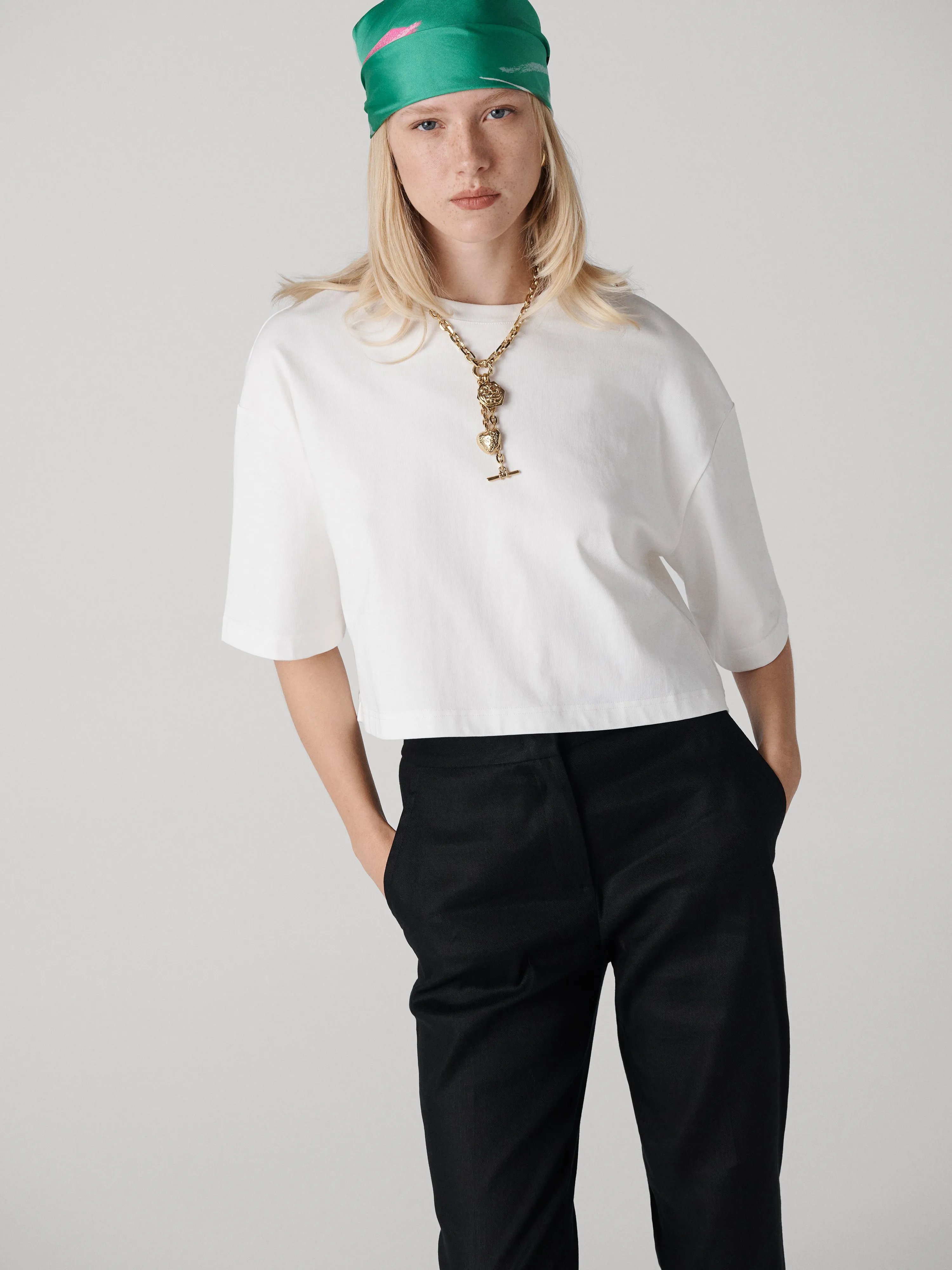 Gloria Cotton Top sold by Diane Von Furstenberg product image thumbnail 4