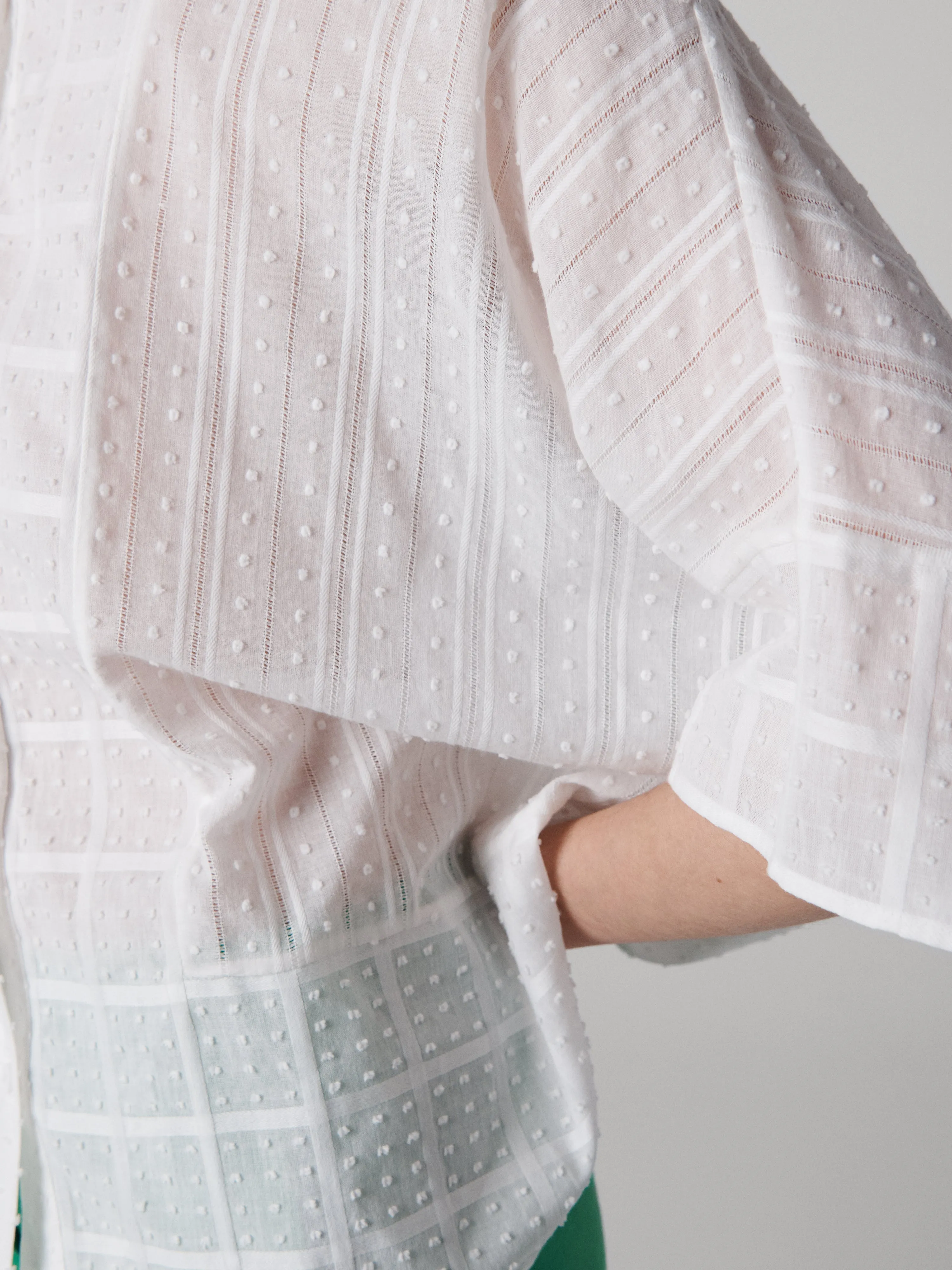 Megan Cotton Top sold by Diane Von Furstenberg product image thumbnail 2