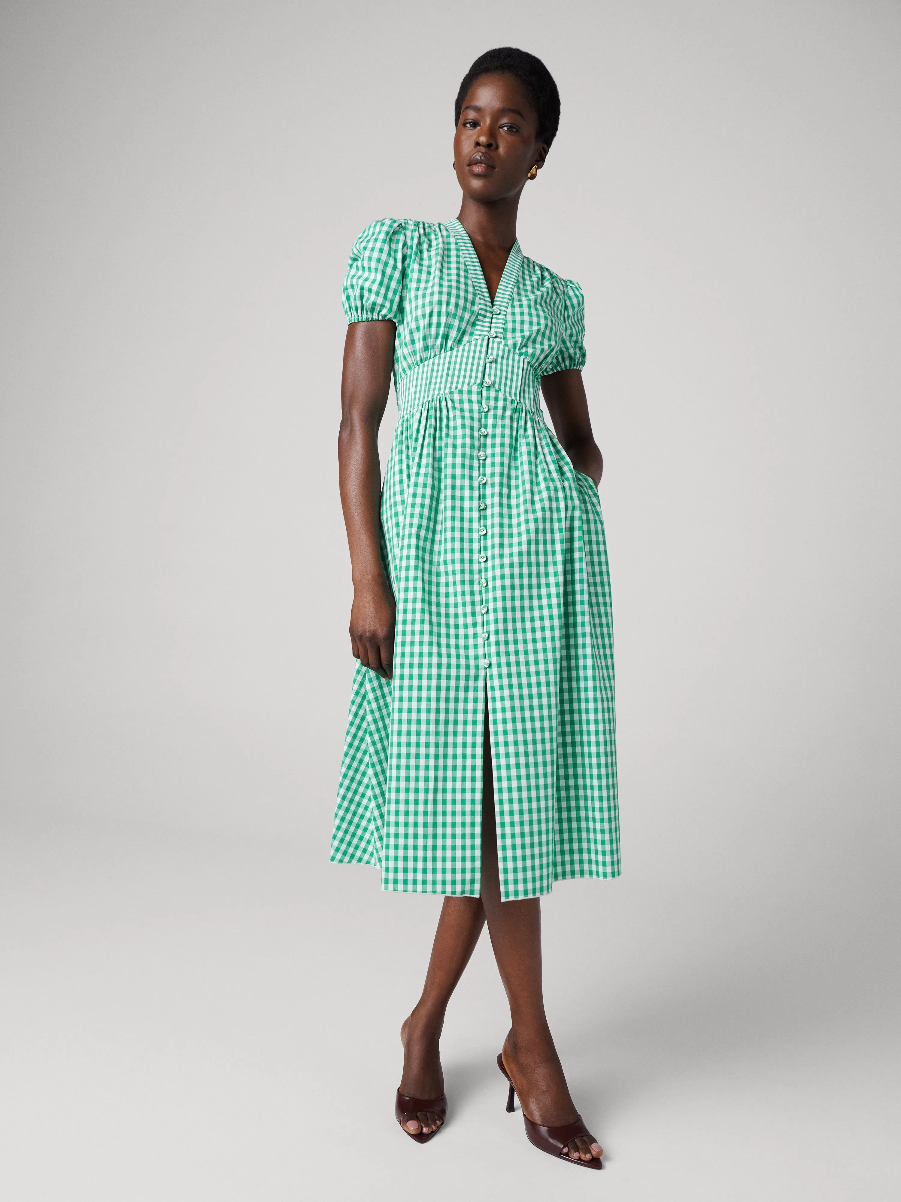 Erica Cotton Dress sold by Diane Von Furstenberg product image thumbnail 2