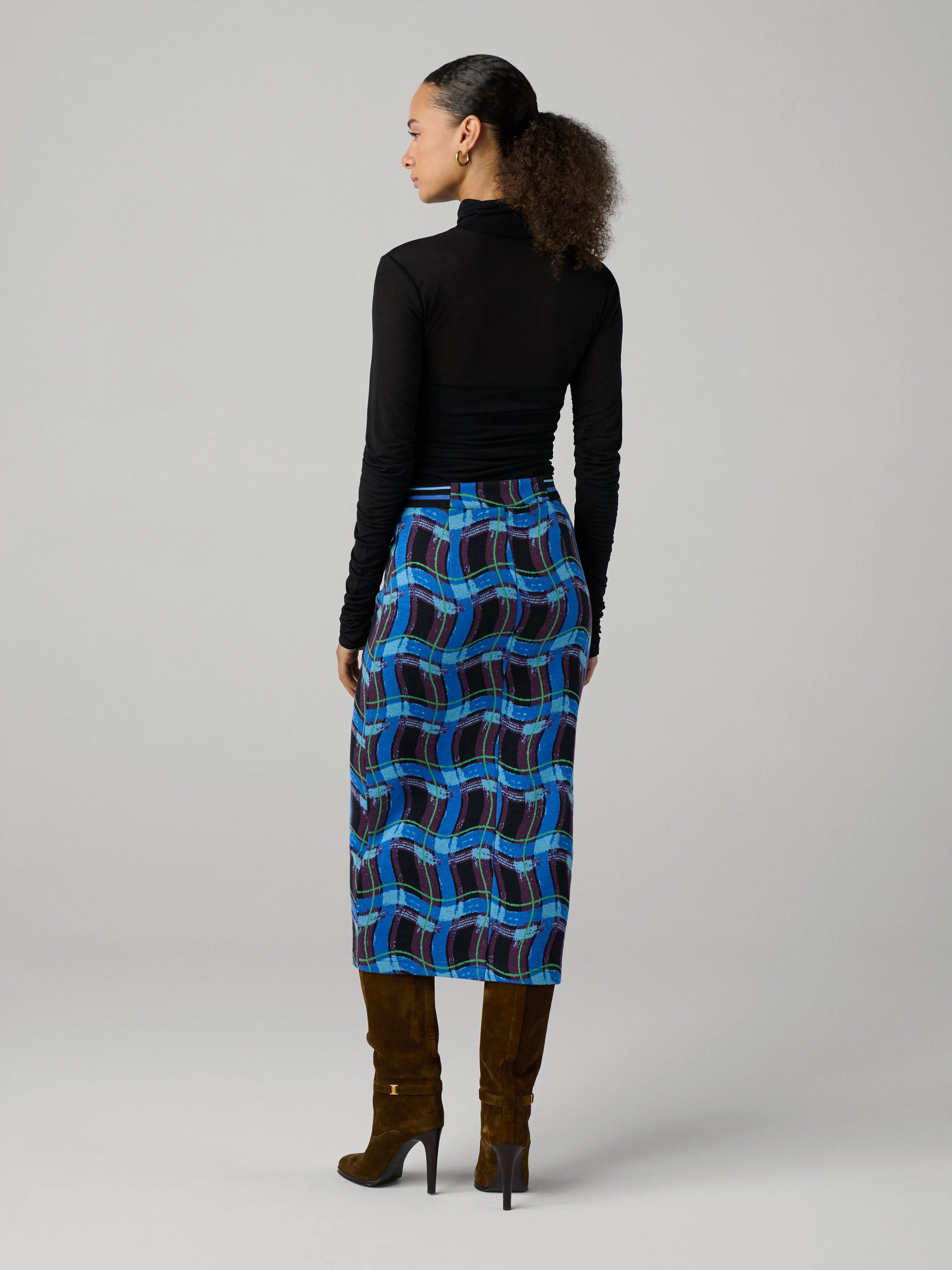 Natalie Midi Skirt sold by Diane Von Furstenberg product image thumbnail 2