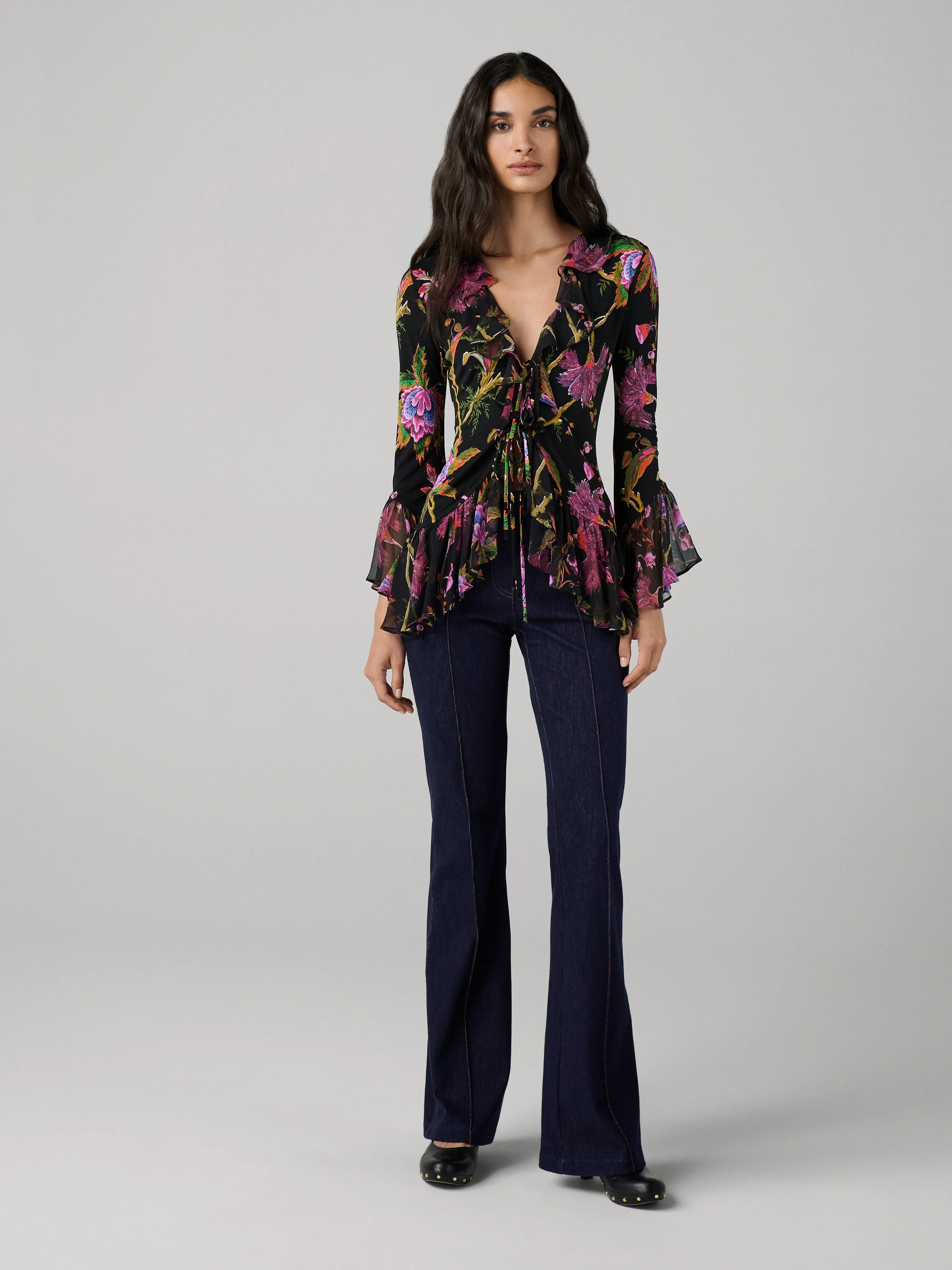 Charlise Blouse sold by Diane Von Furstenberg product image thumbnail 4