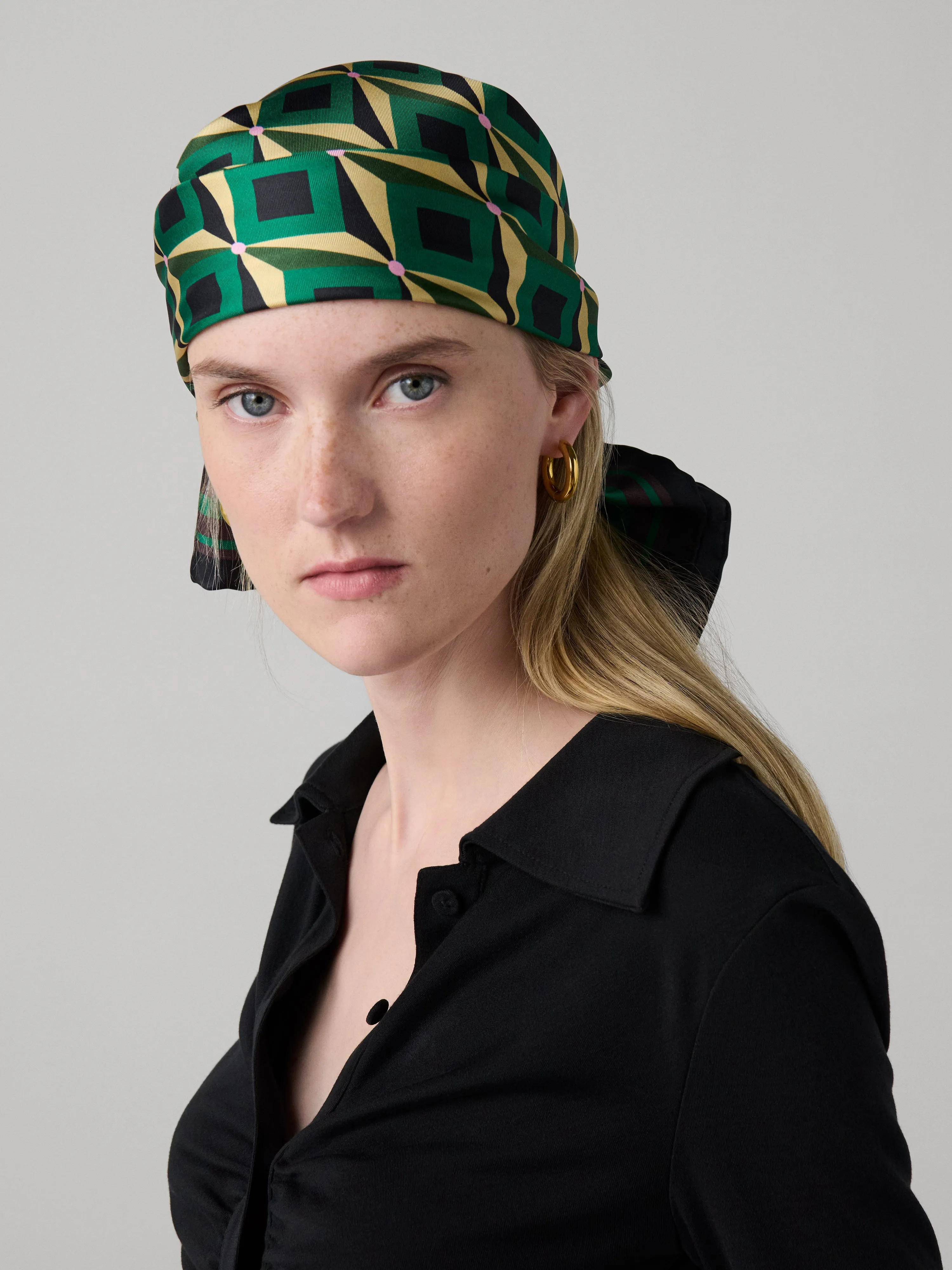 Flag Silk Scarf sold by Diane Von Furstenberg product image thumbnail 4