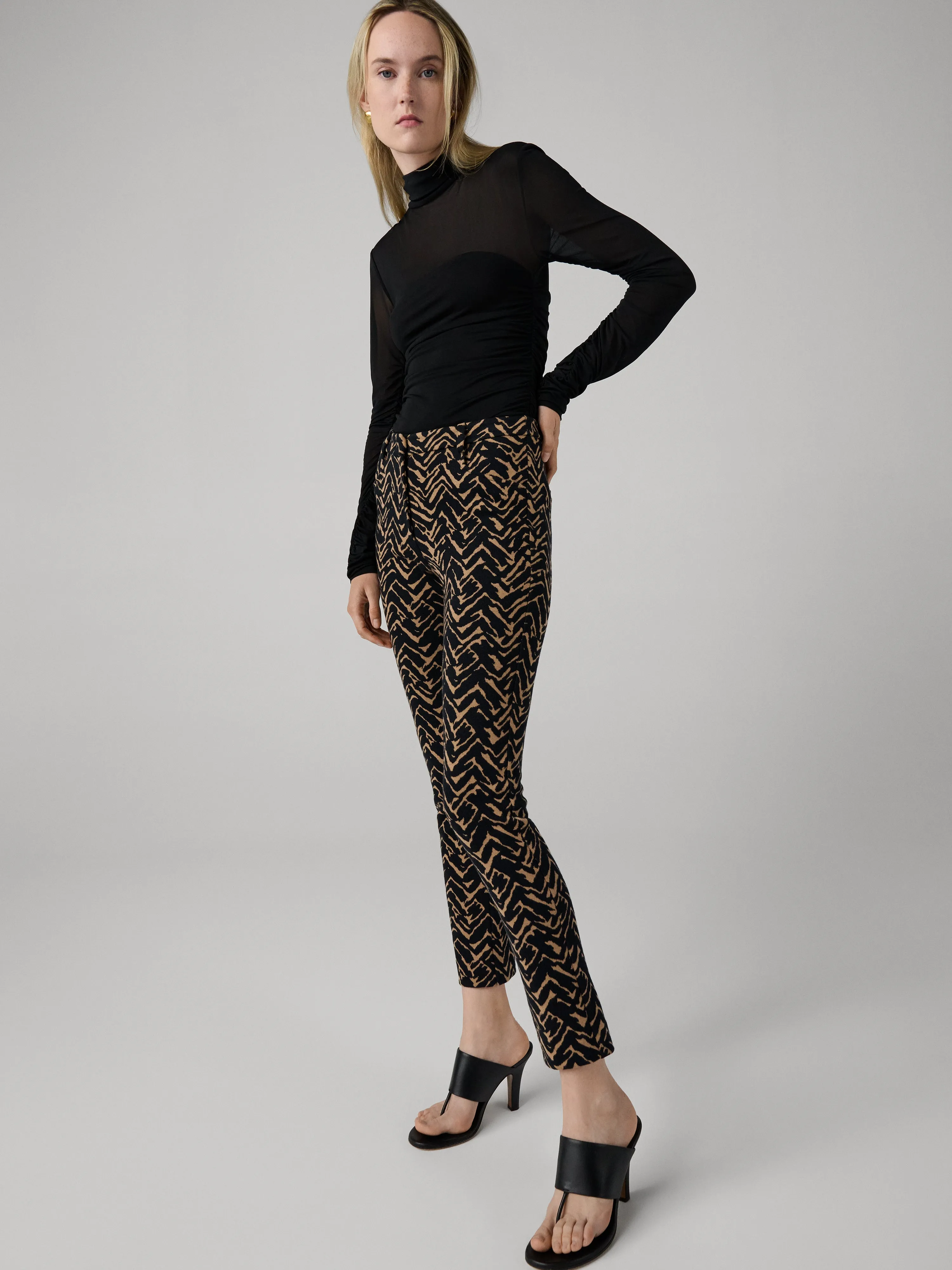 Vienna Pant sold by Diane Von Furstenberg product image thumbnail 3