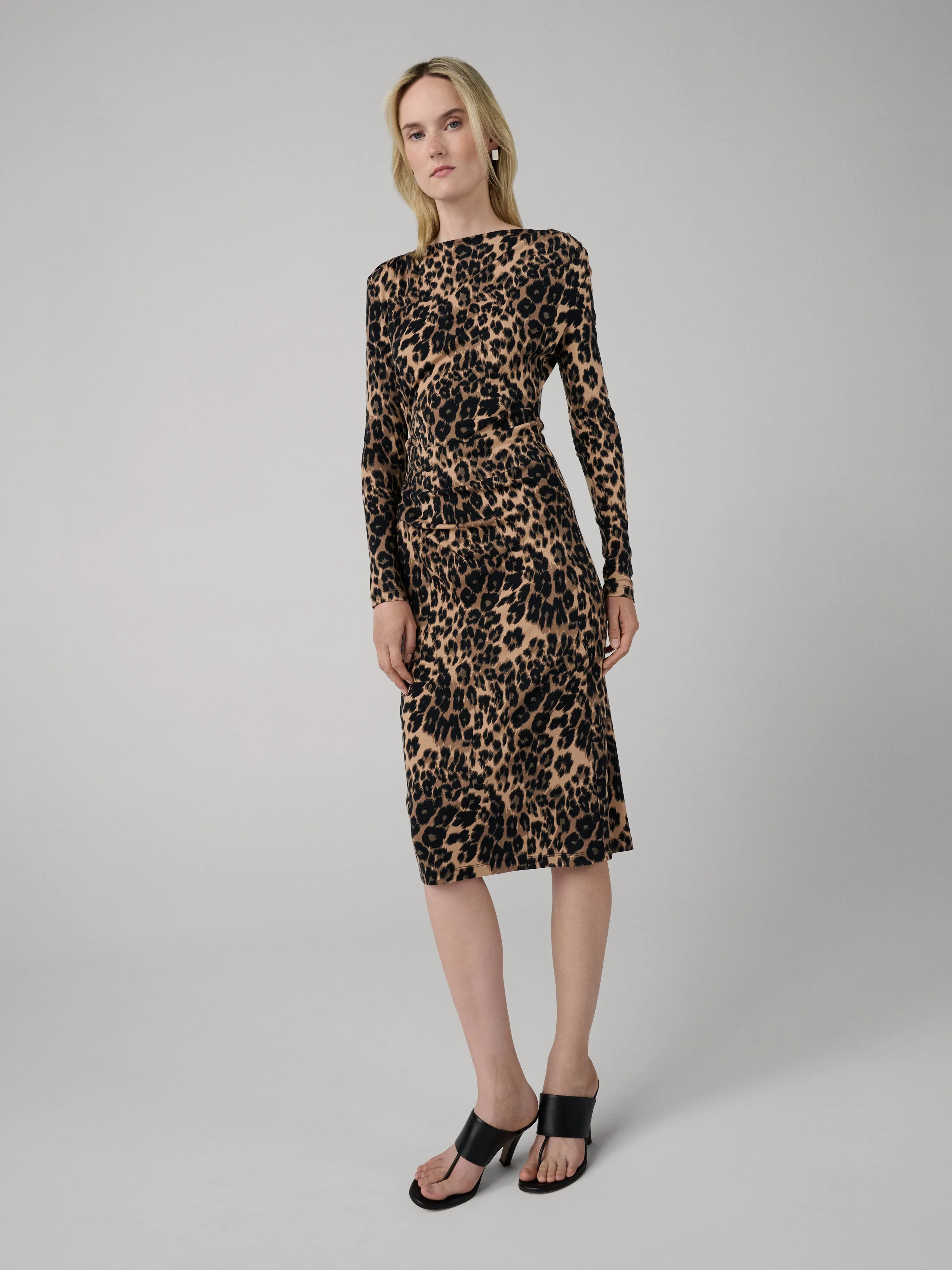 Darrius Long Sleeve Dress sold by Diane Von Furstenberg product image thumbnail 4