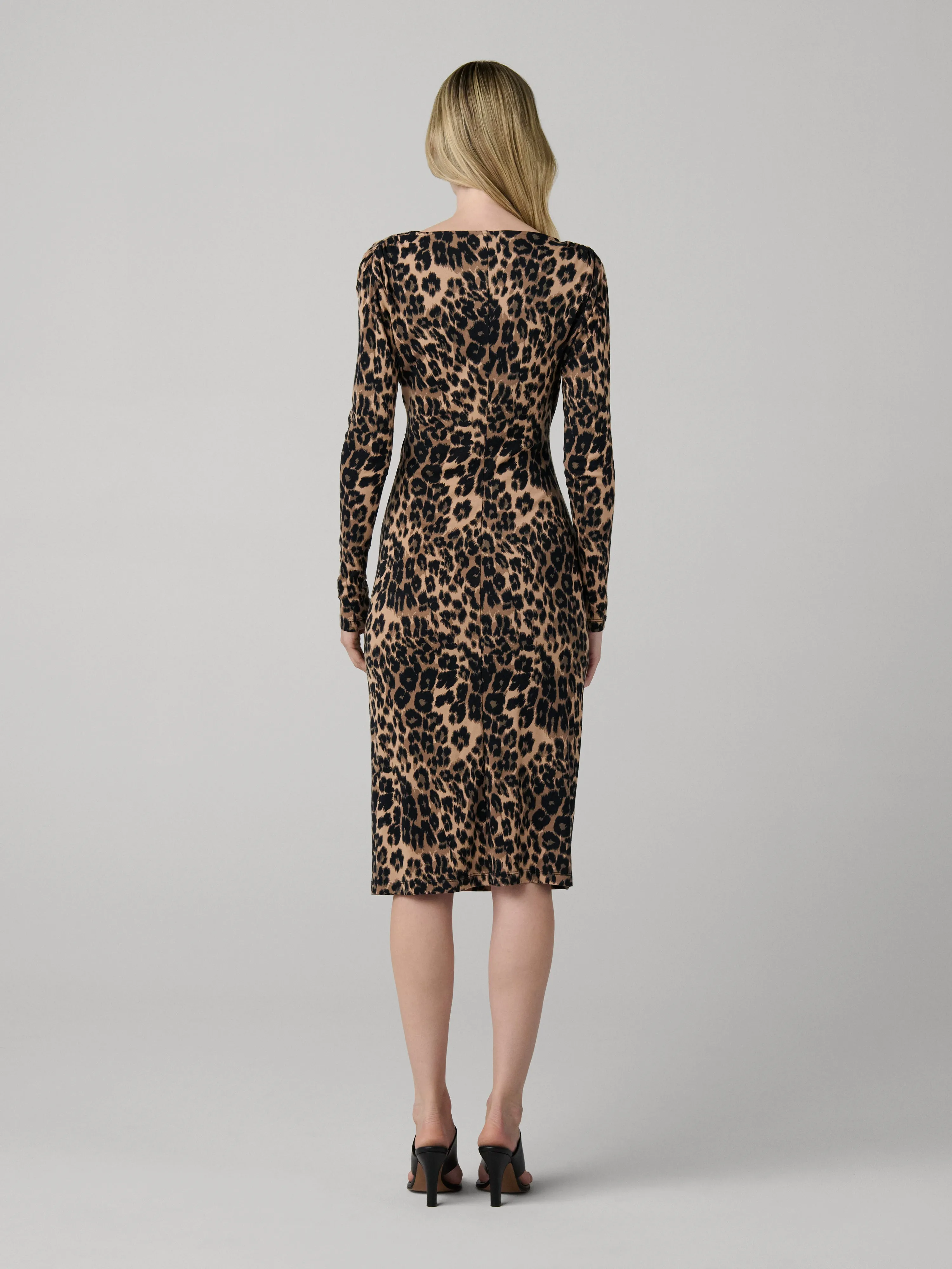 Darrius Long Sleeve Dress sold by Diane Von Furstenberg product image thumbnail 3
