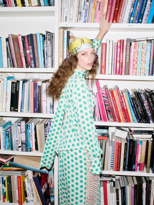 Chrystie Silk Skirt sold by Diane Von Furstenberg