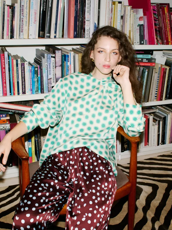 Eldridge Silk Top sold by Diane Von Furstenberg