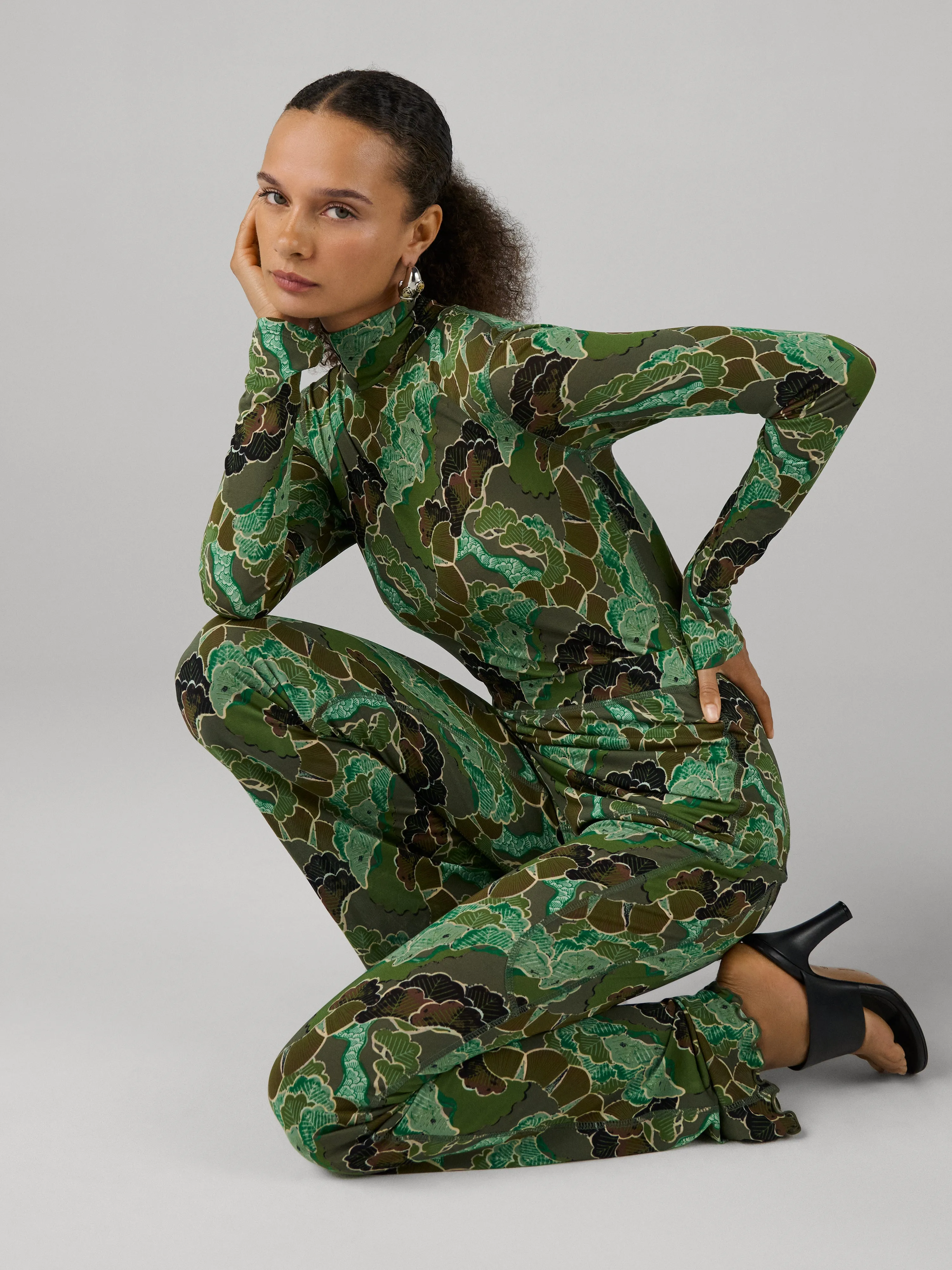 Jordana Catsuit sold by Diane Von Furstenberg product image thumbnail 4