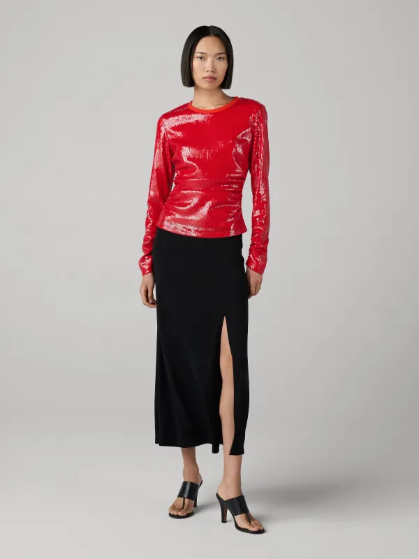 Marlene Sequin Top sold by Diane Von Furstenberg
