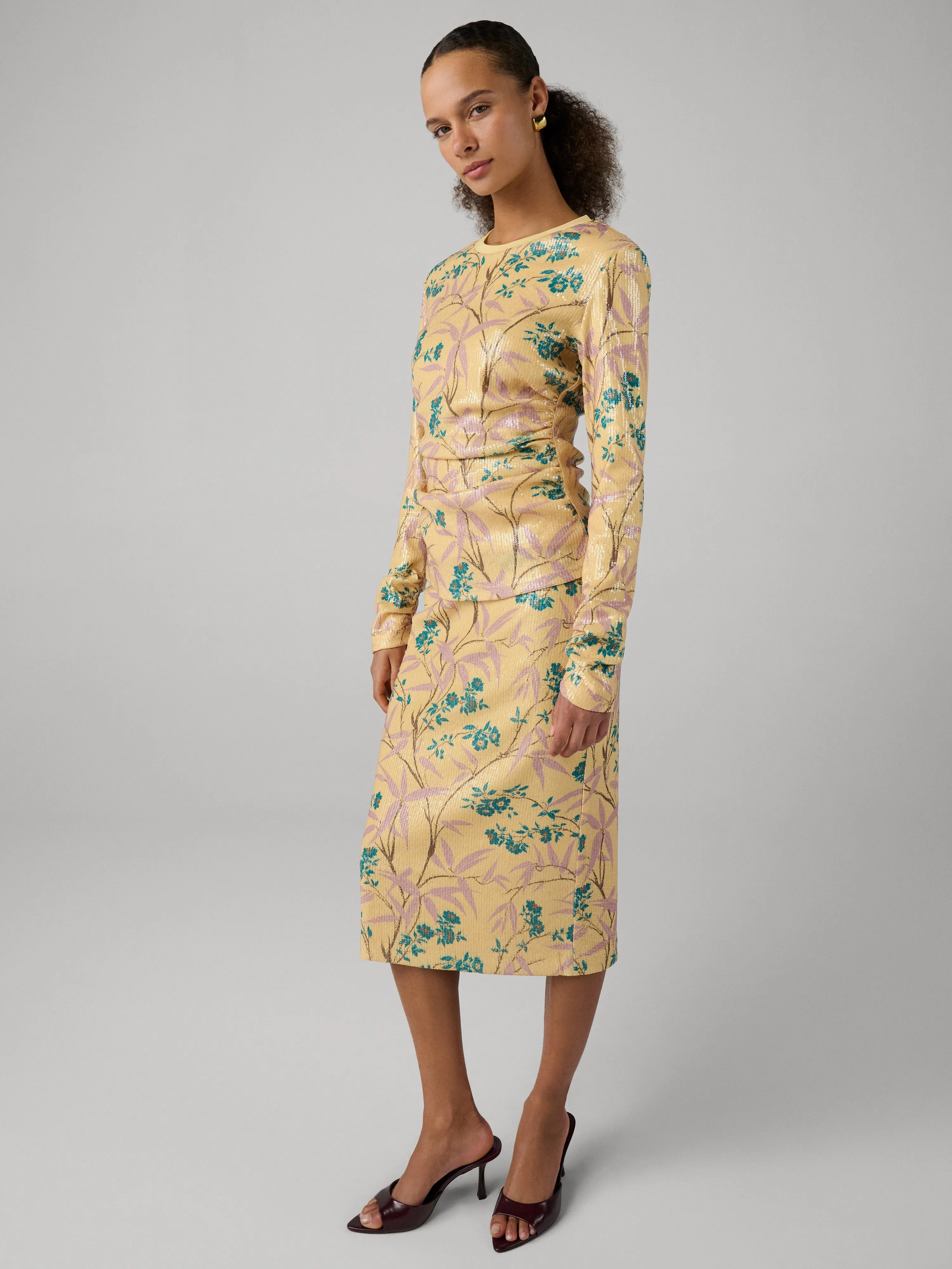 Bianca Sequin Skirt sold by Diane Von Furstenberg product image thumbnail 5